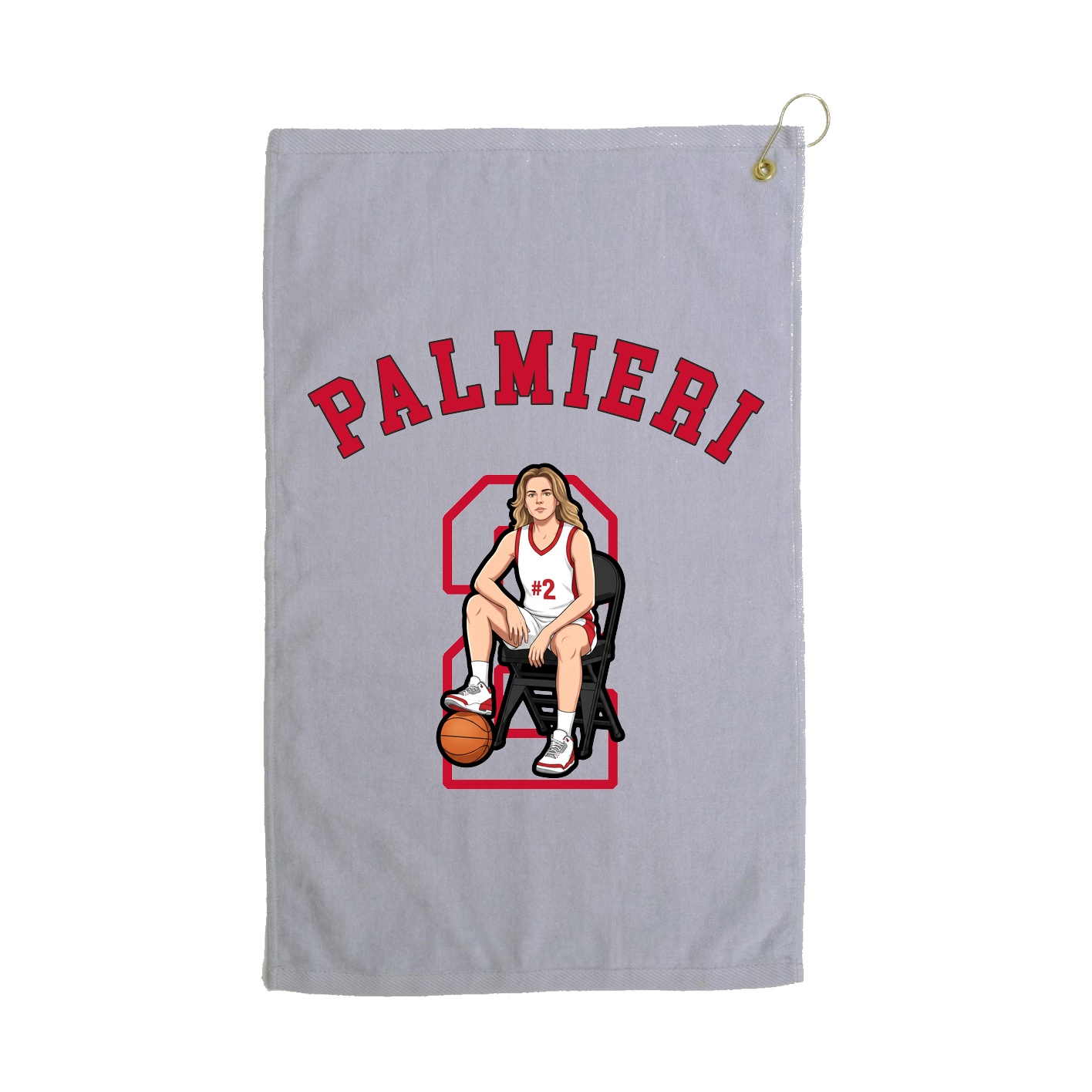 Golf Towel — Shirsey Arch in Grey