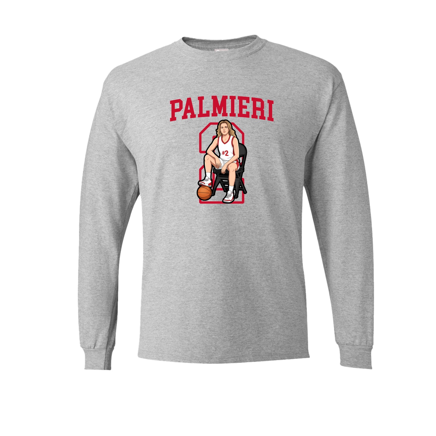 Long Sleeve Tee — Shirsey in Grey