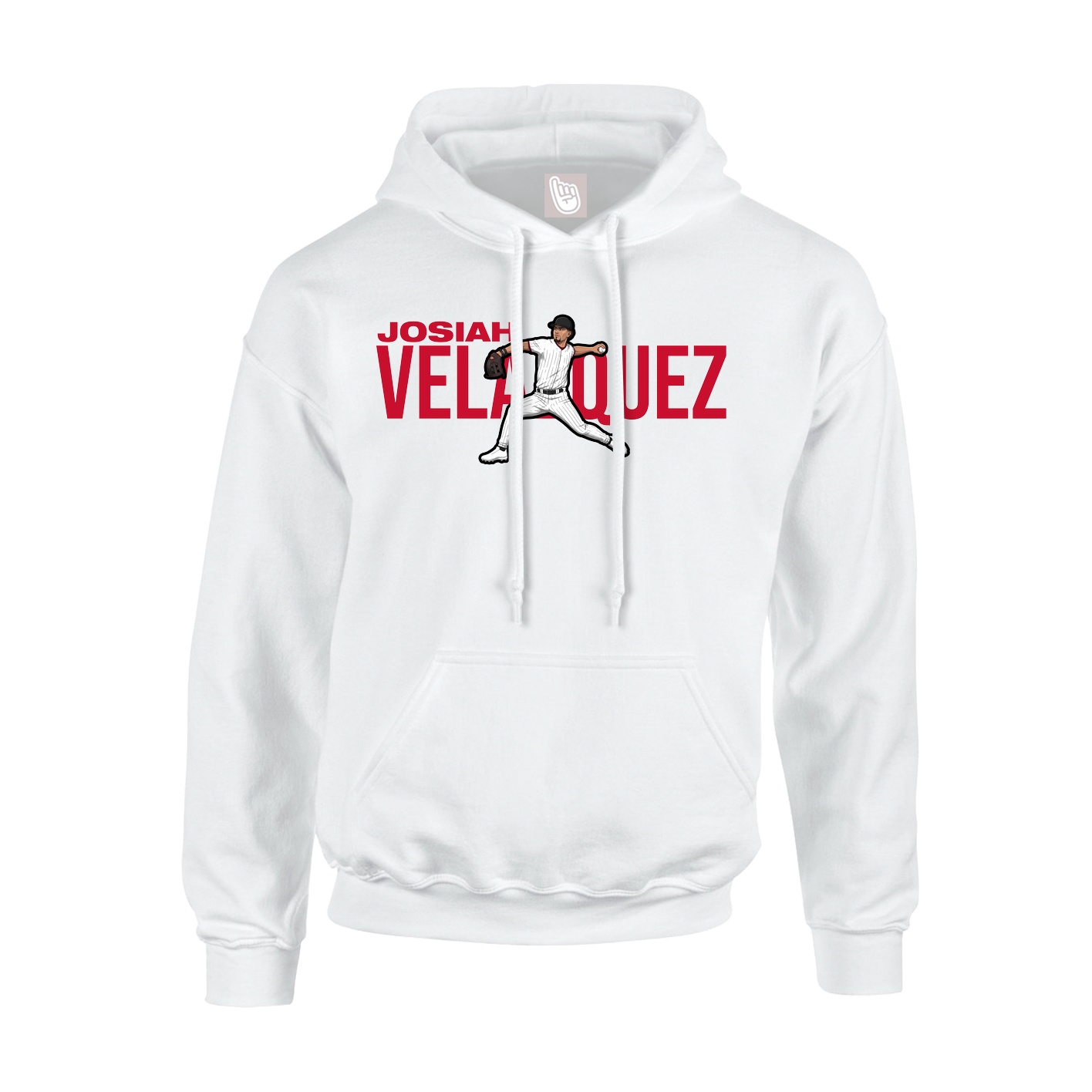 Hoodie — Player Name in White
