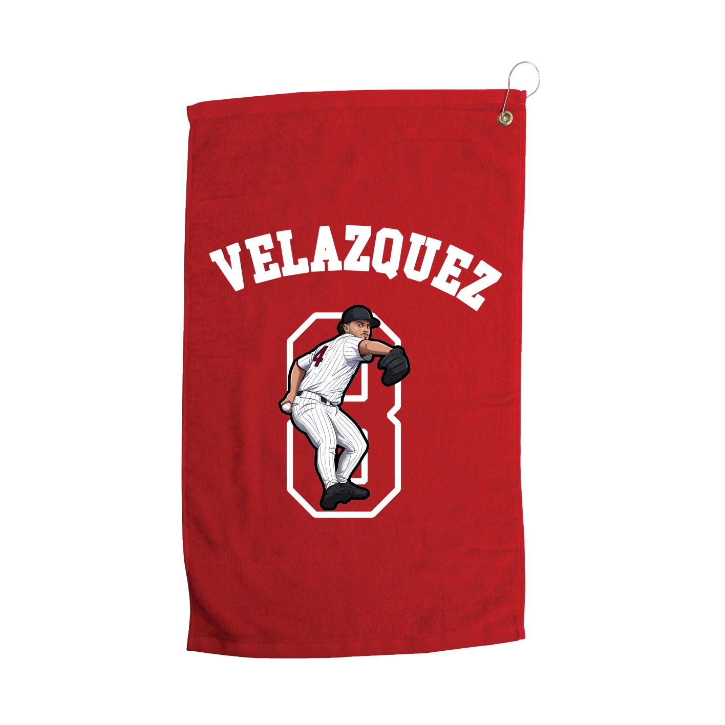 Golf Towel — Shirsey Arch in Red