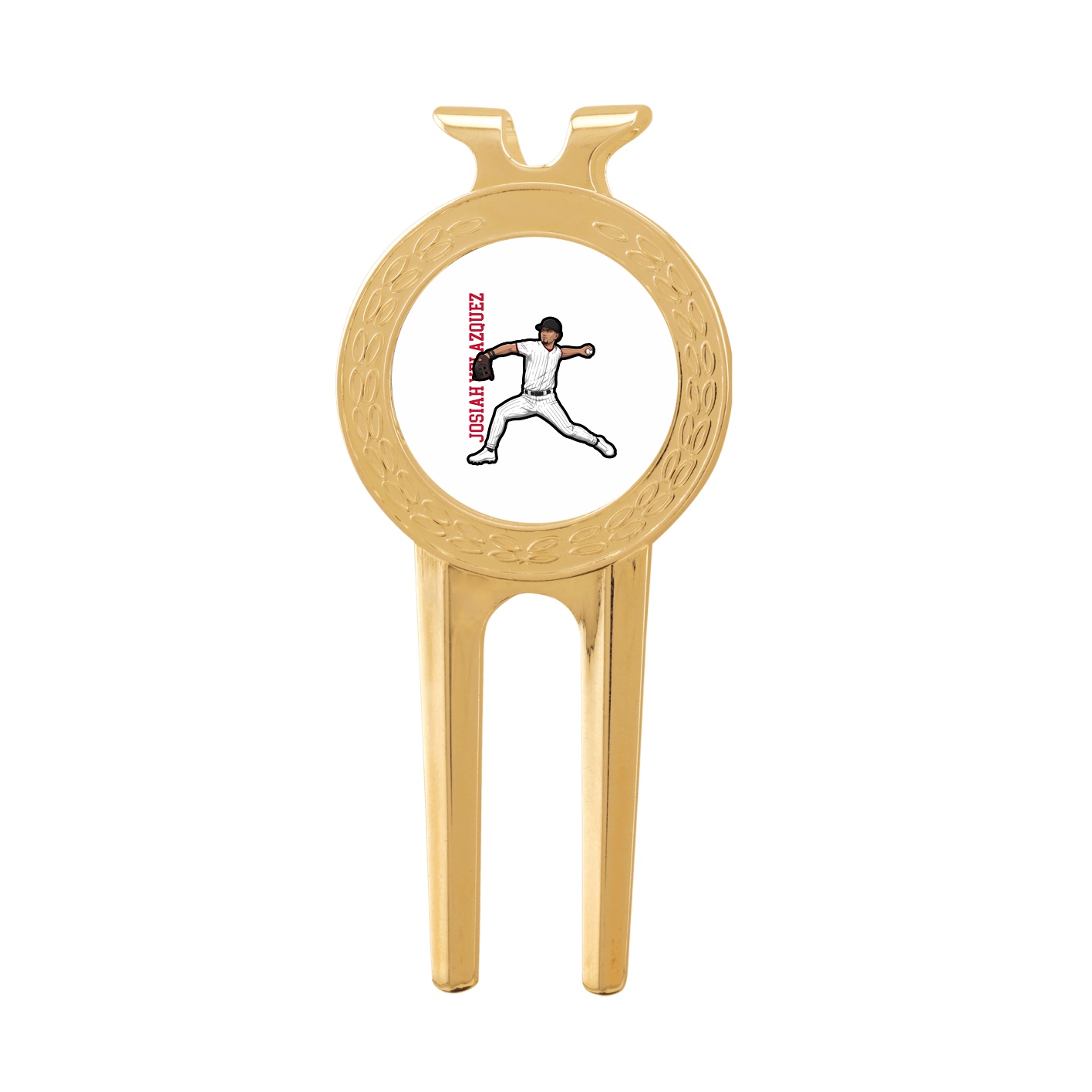 Divot Tool with Ball Marker — Name Vertical in Classic