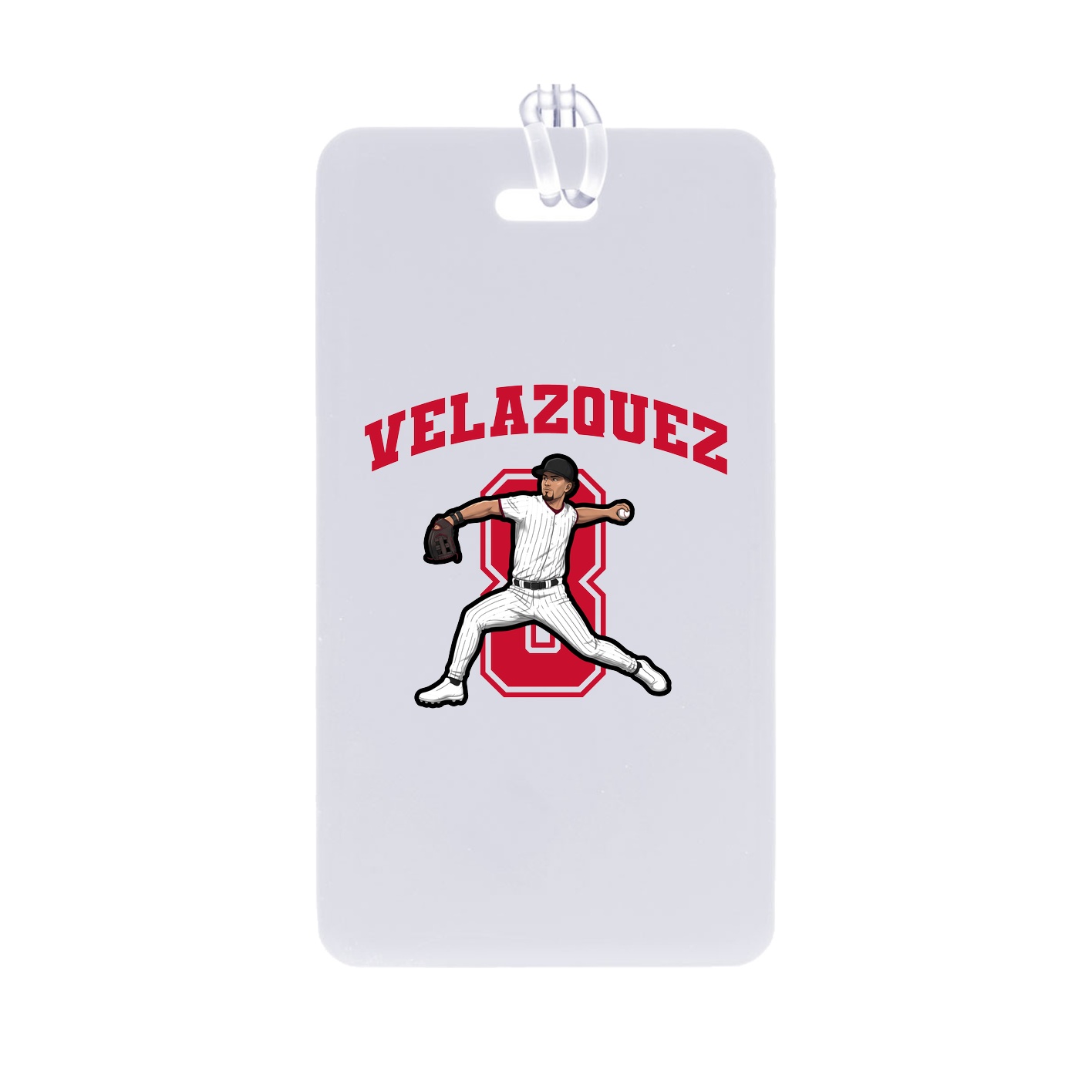 Bag Tag — Number in Classic