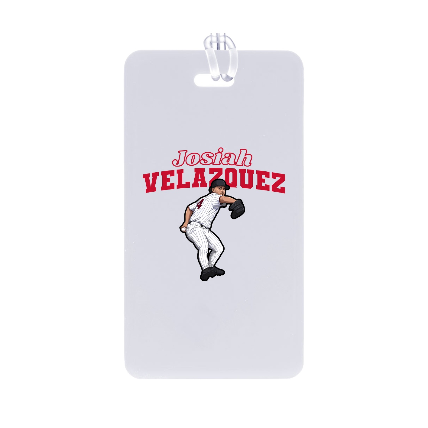 Bag Tag — Name Arch in Classic
