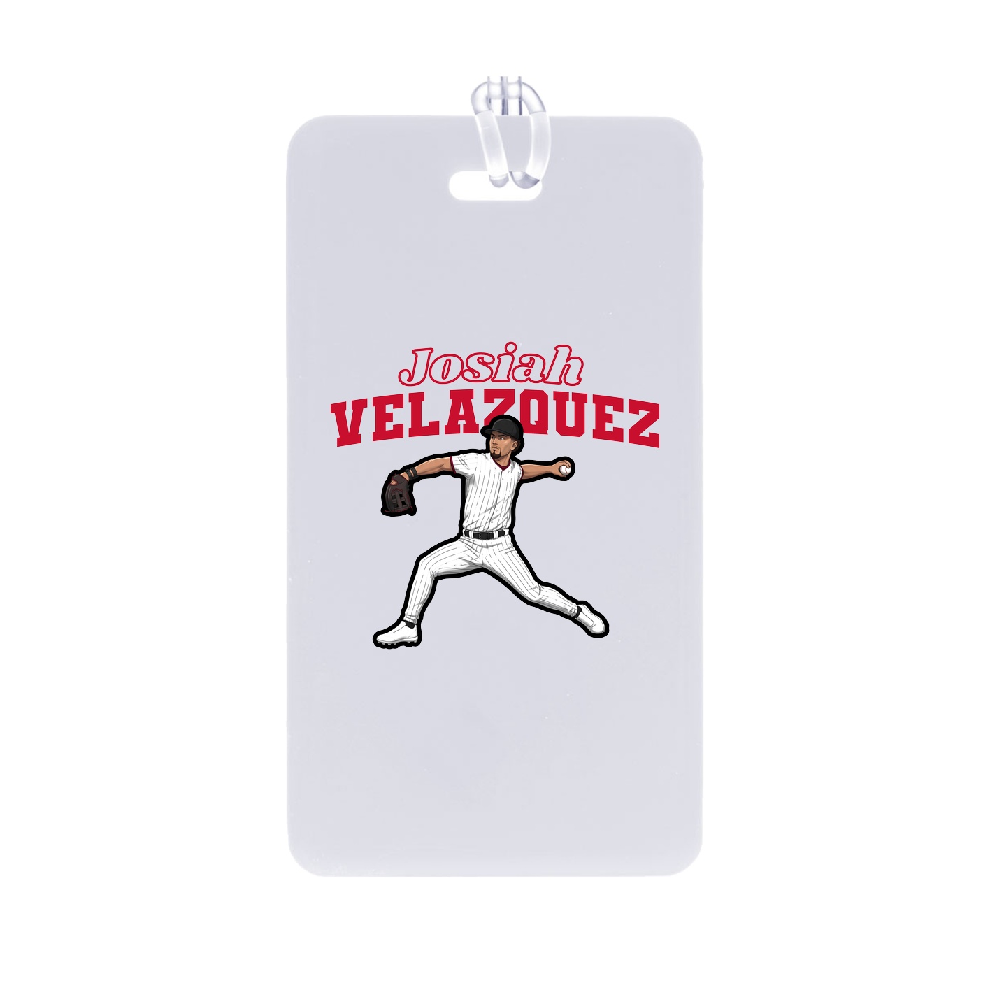Bag Tag — Name Arch in Classic