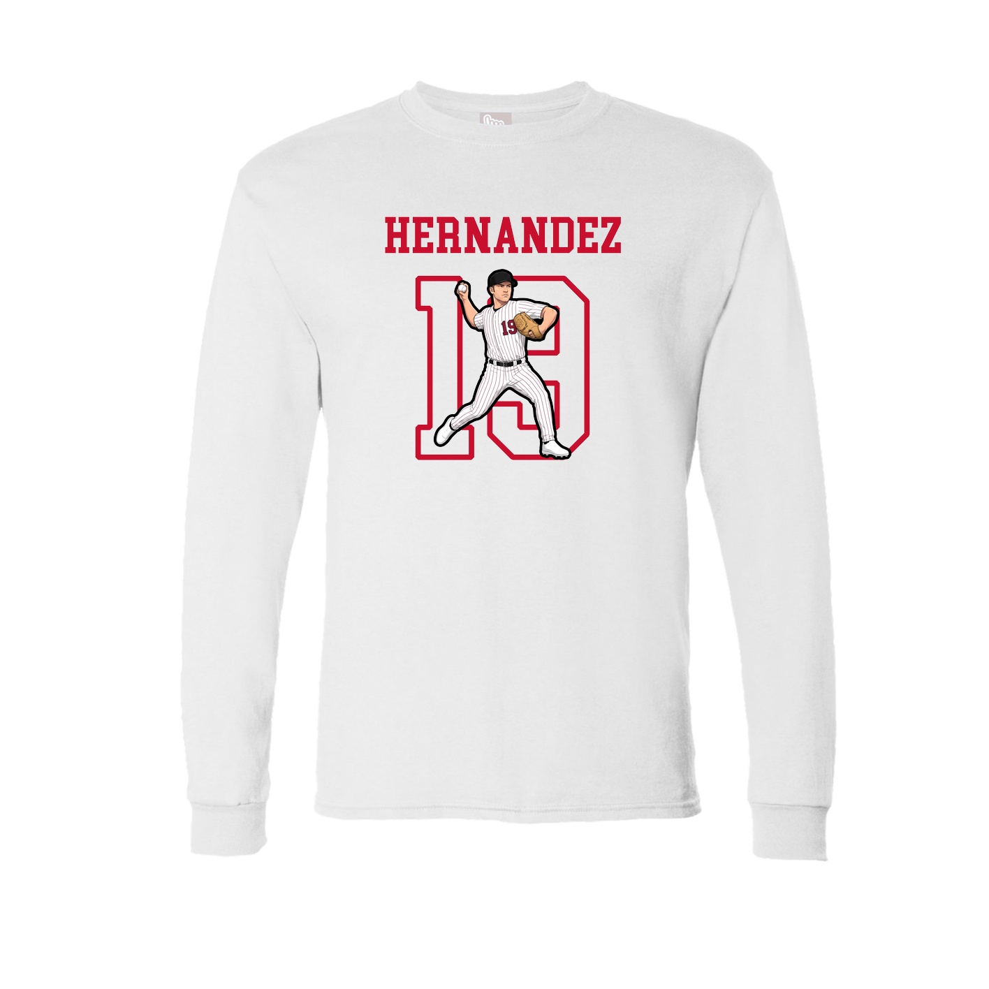 Long Sleeve Tee — Shirsey in White