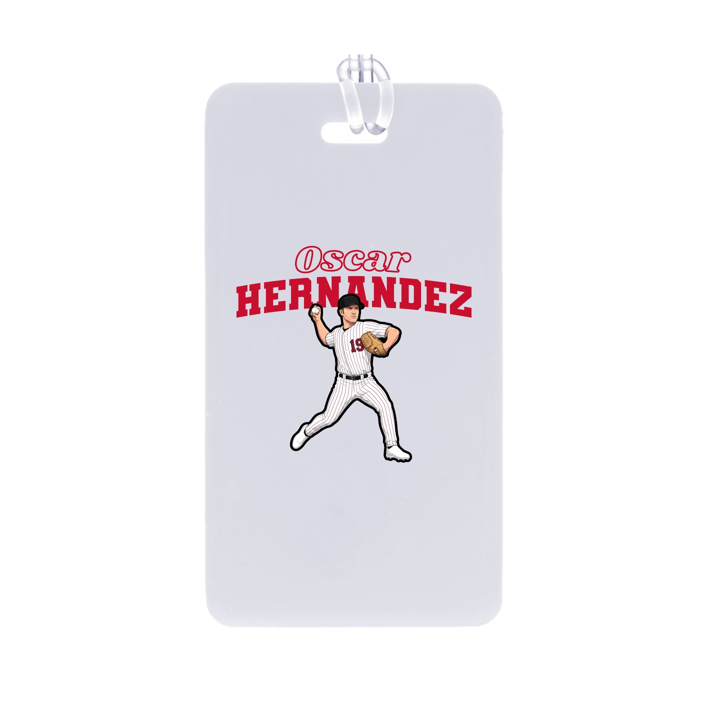 Bag Tag — Name Arch in Classic