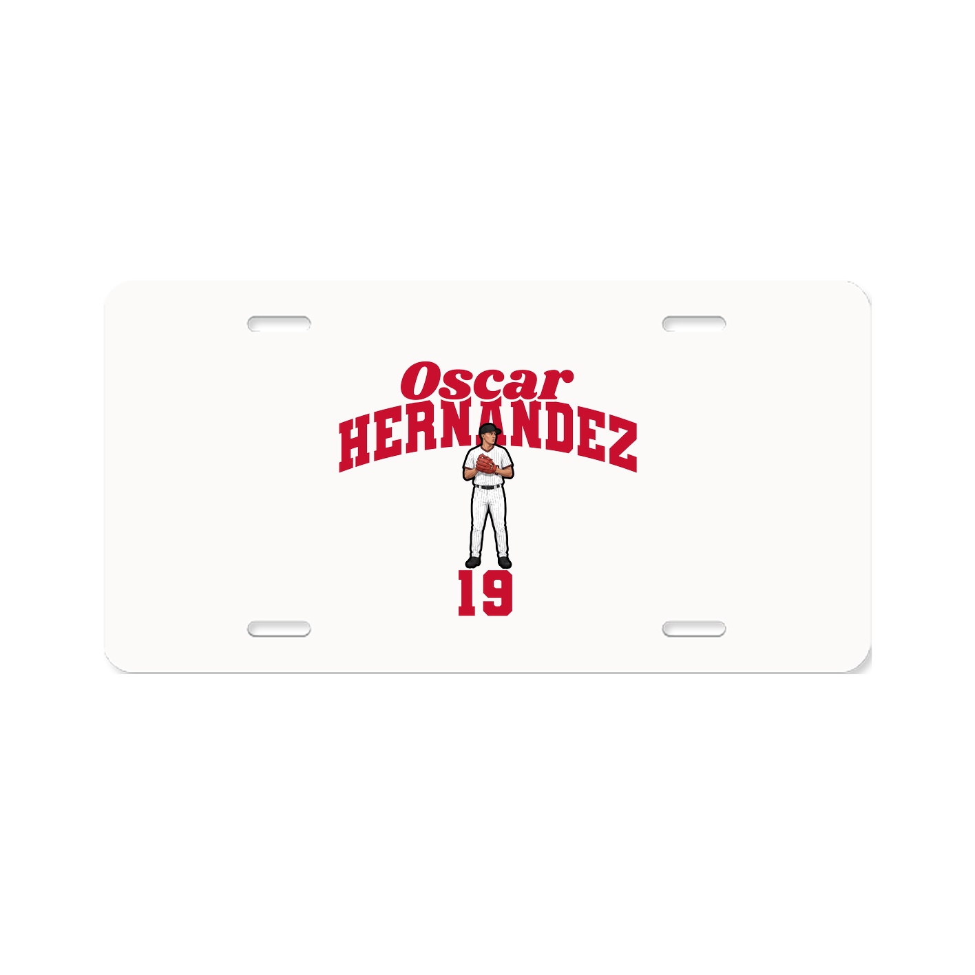 License Plate — Signature Arch in Classic