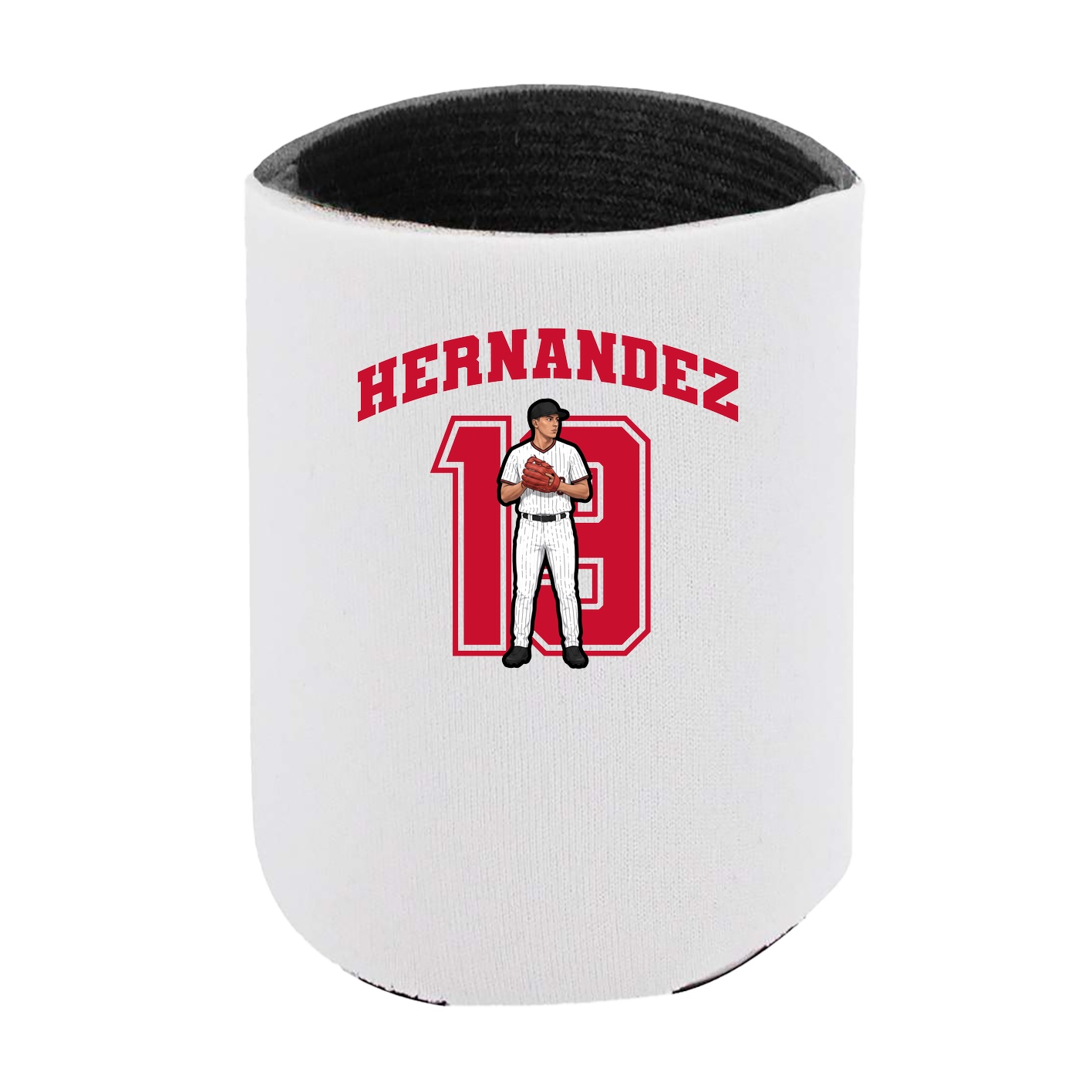 Can Holder — Number in White