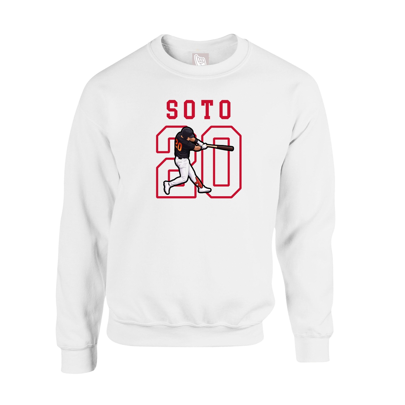Fleece Crew — Shirsey in White