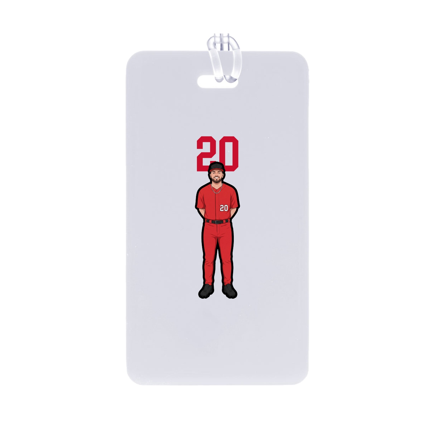Bag Tag — Number Top in Classic