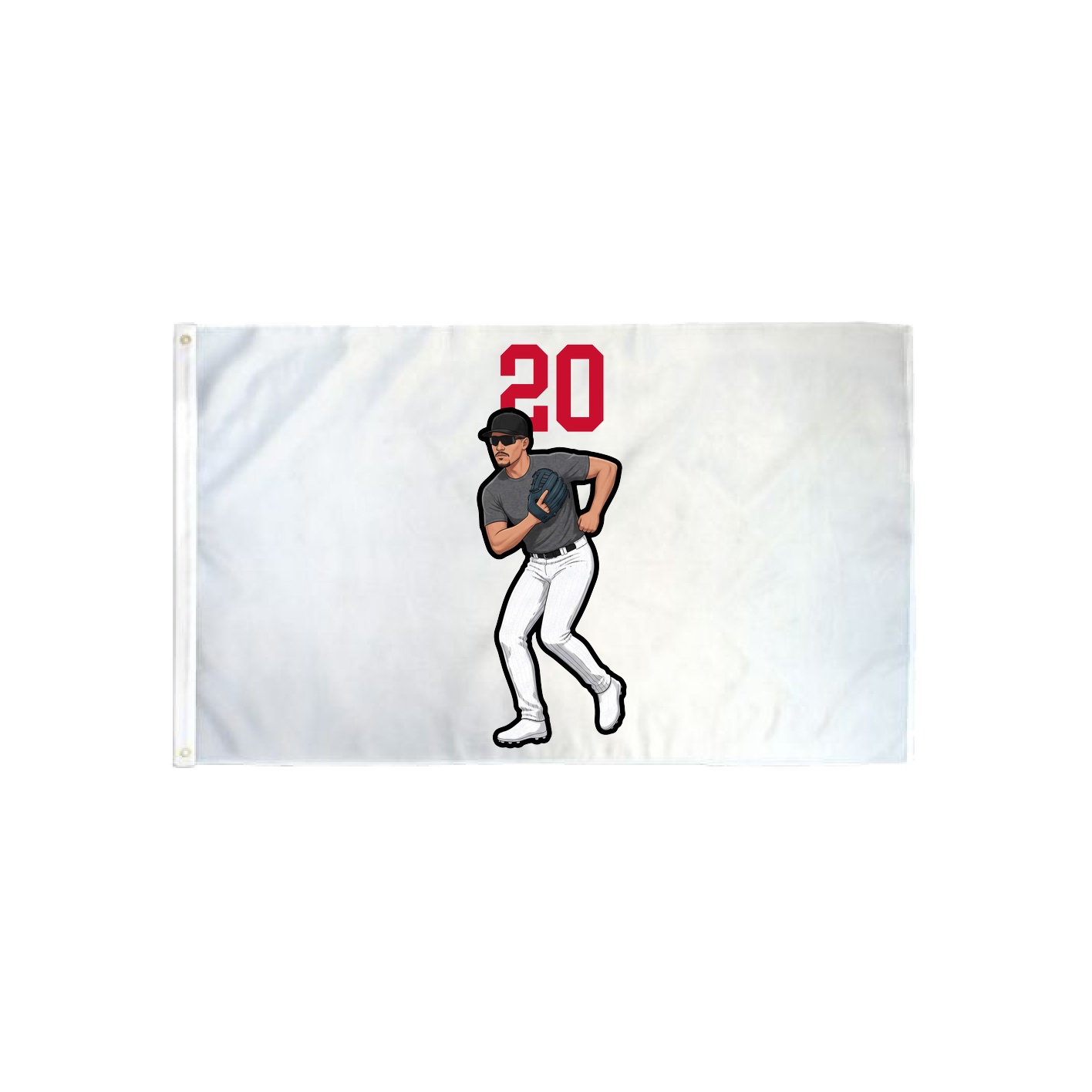 3x5 Flag — Number Top in Classic