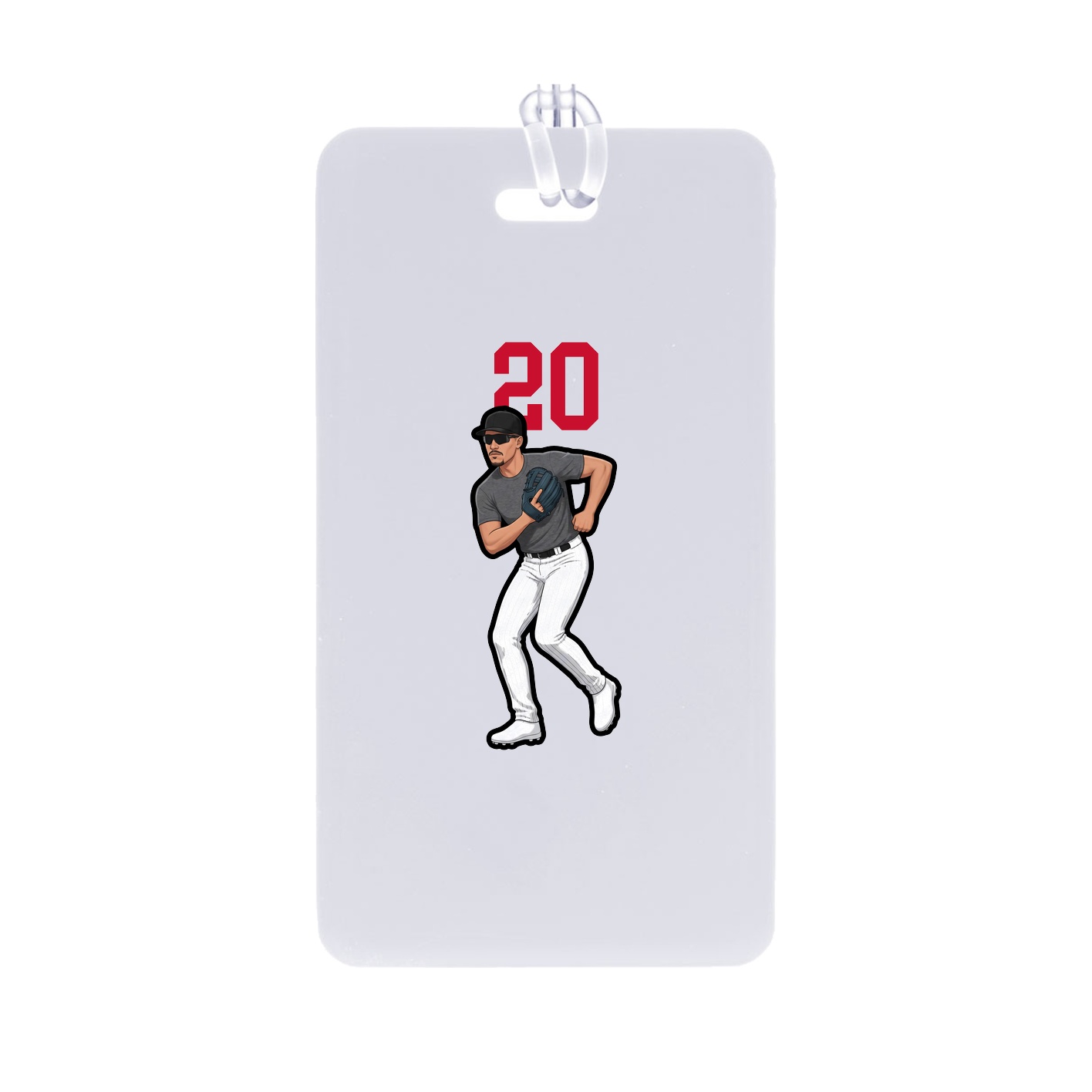 Bag Tag — Number Top in Classic