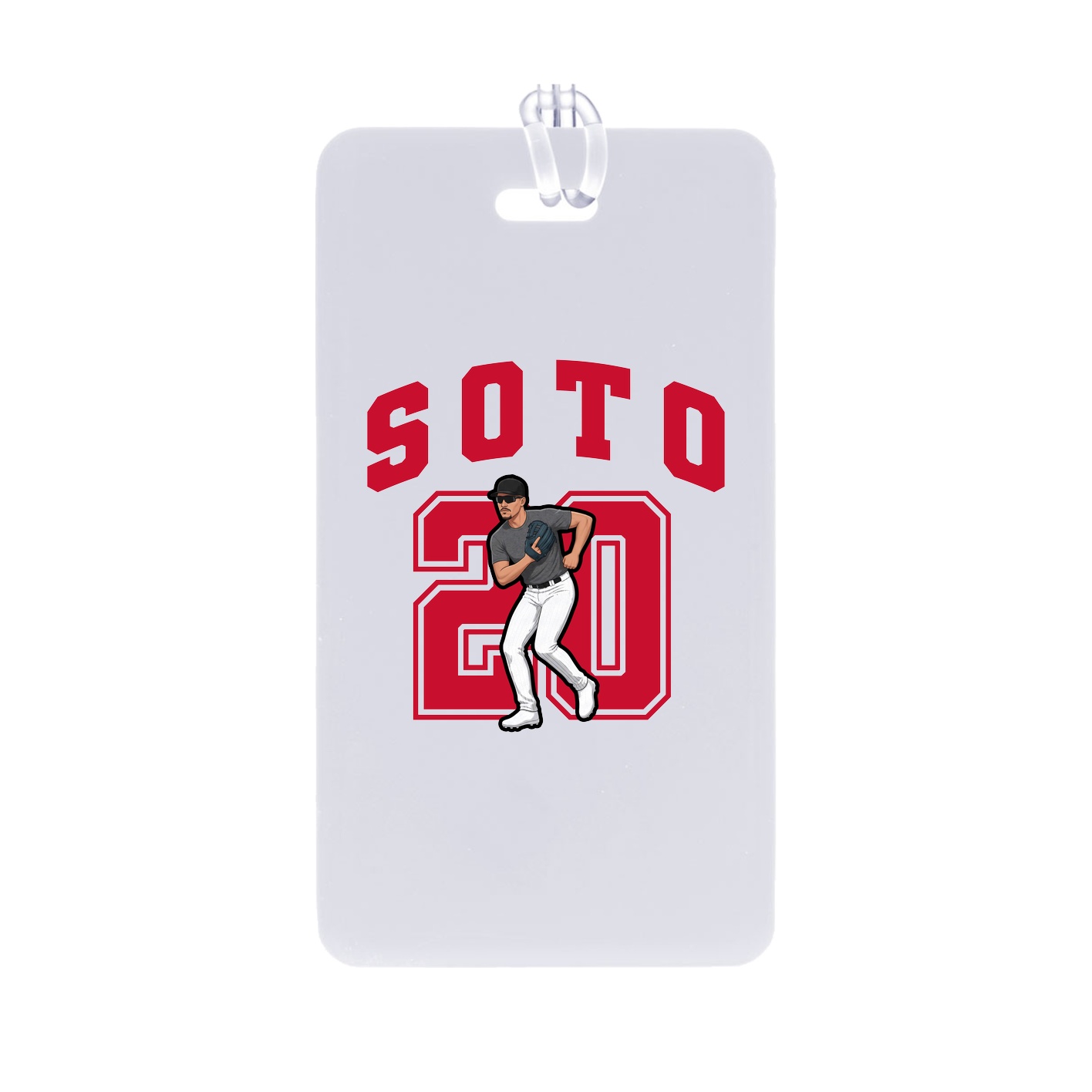 Bag Tag — Number in Classic