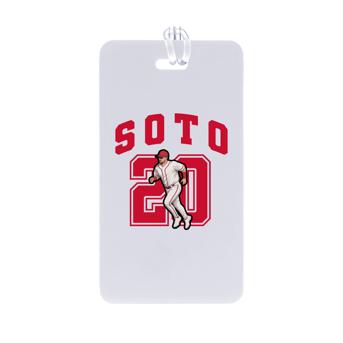Bag Tag — Number in Classic