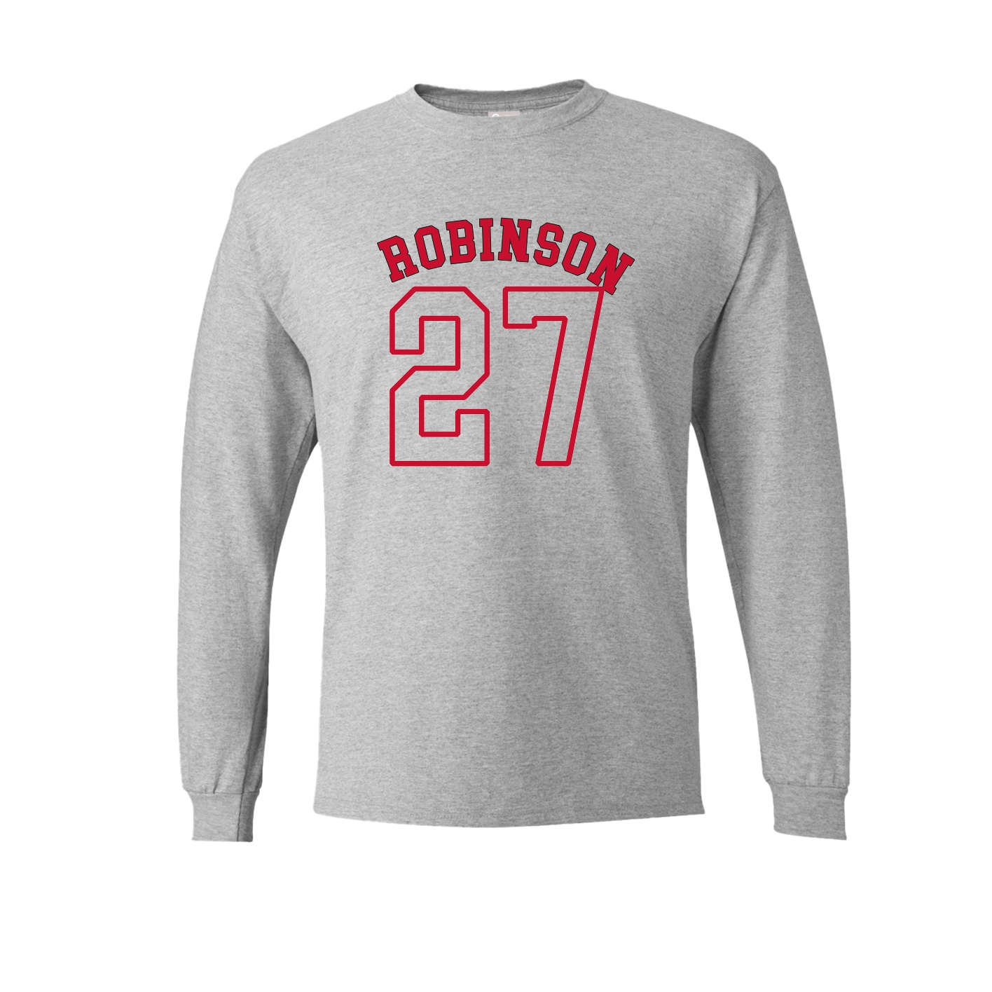 Long Sleeve Tee — Shirsey Arch in Grey