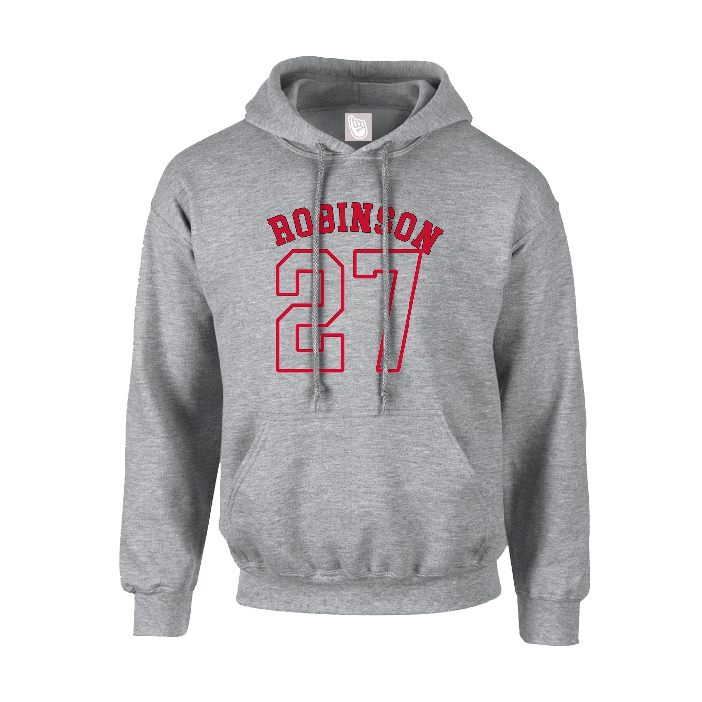 Hoodie — Shirsey Arch in Grey