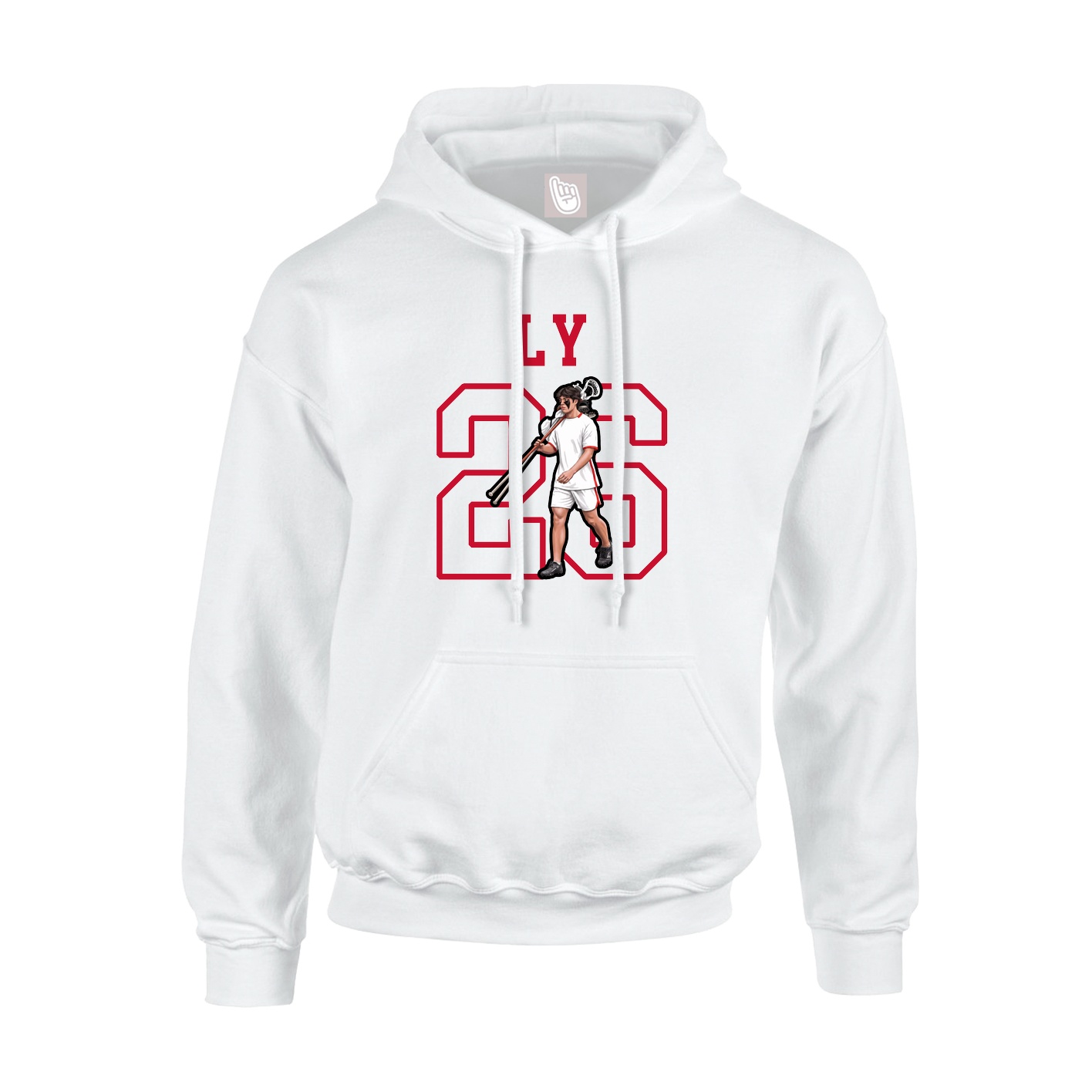 Youth Hoodie — Shirsey in White