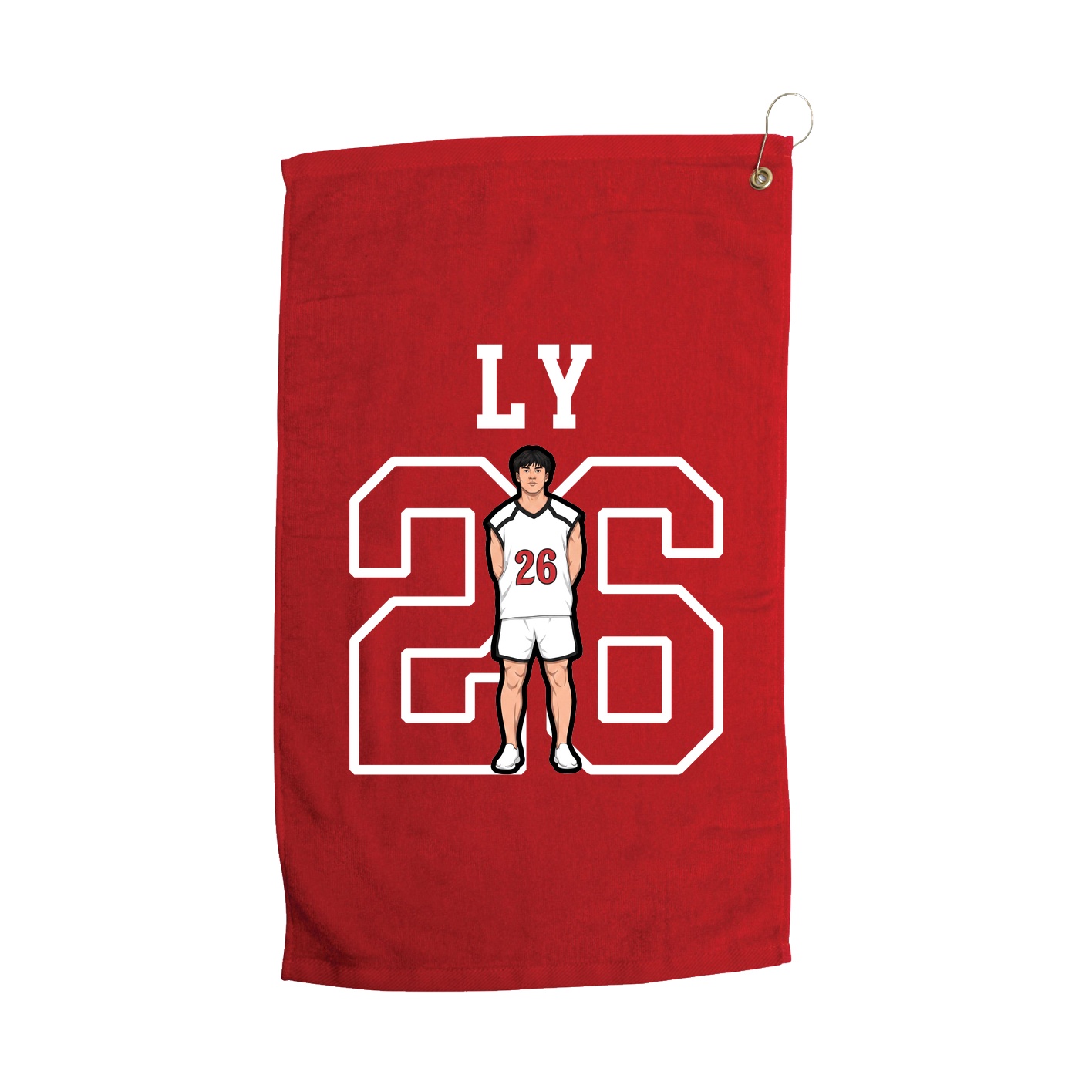 Golf Towel — Shirsey in Red