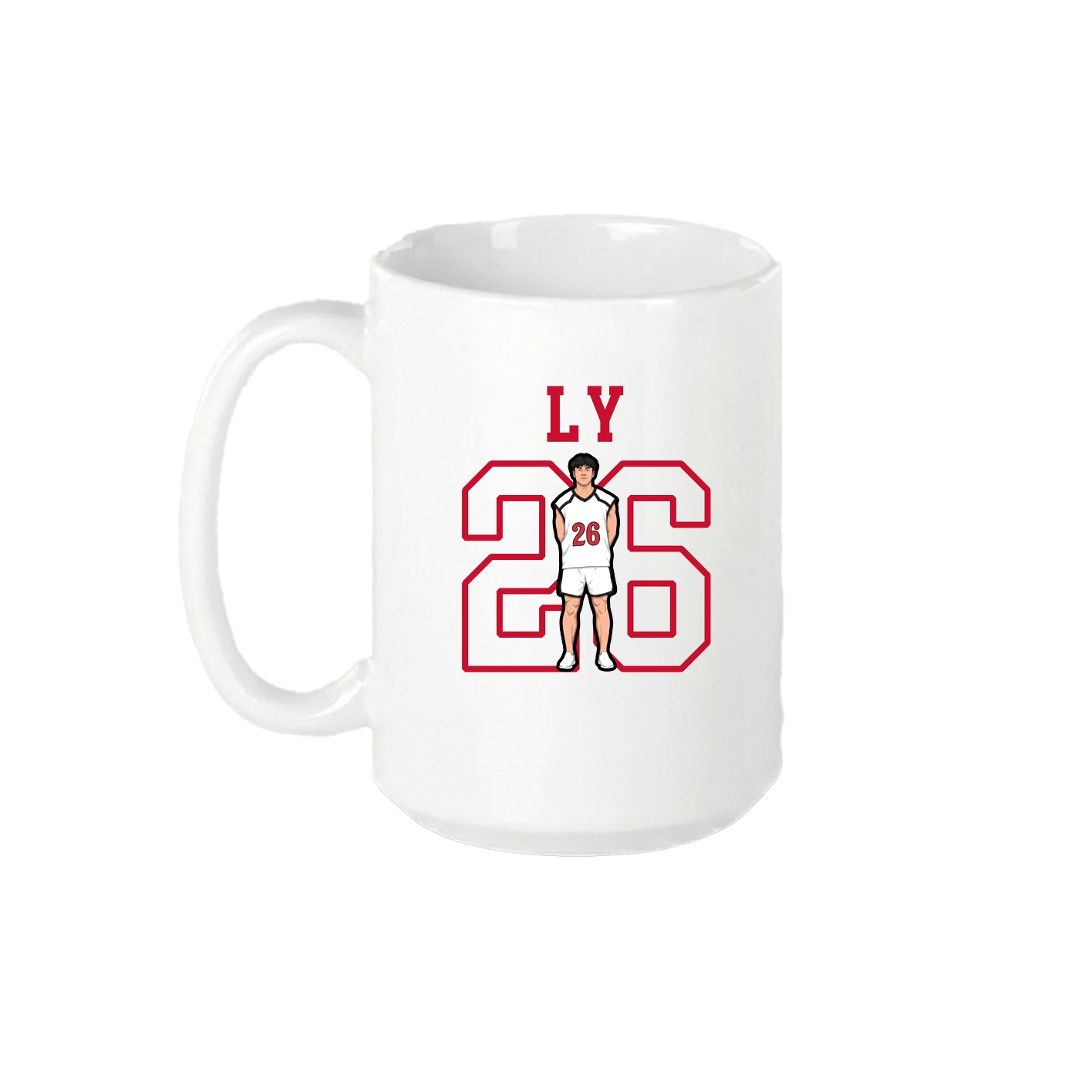 15oz Coffee Mug — Shirsey in White