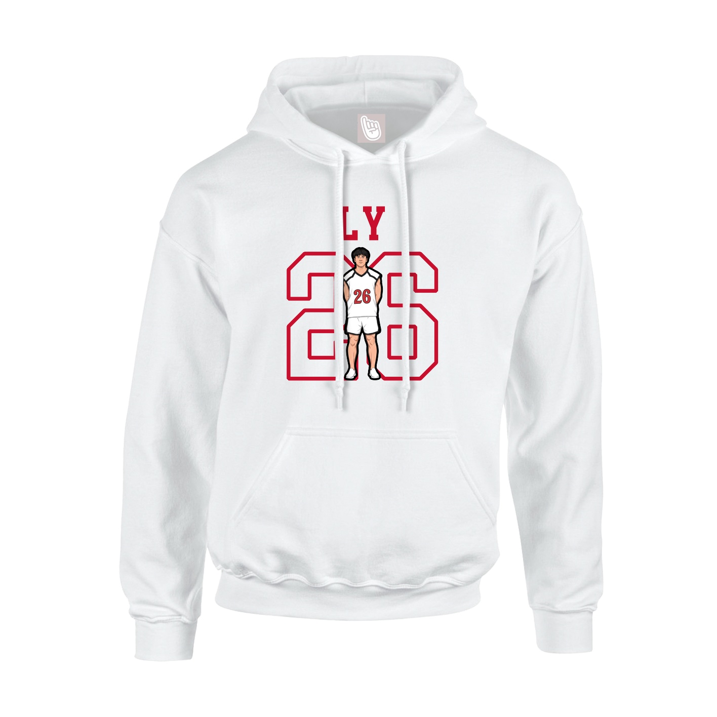 Youth Hoodie — Shirsey in White