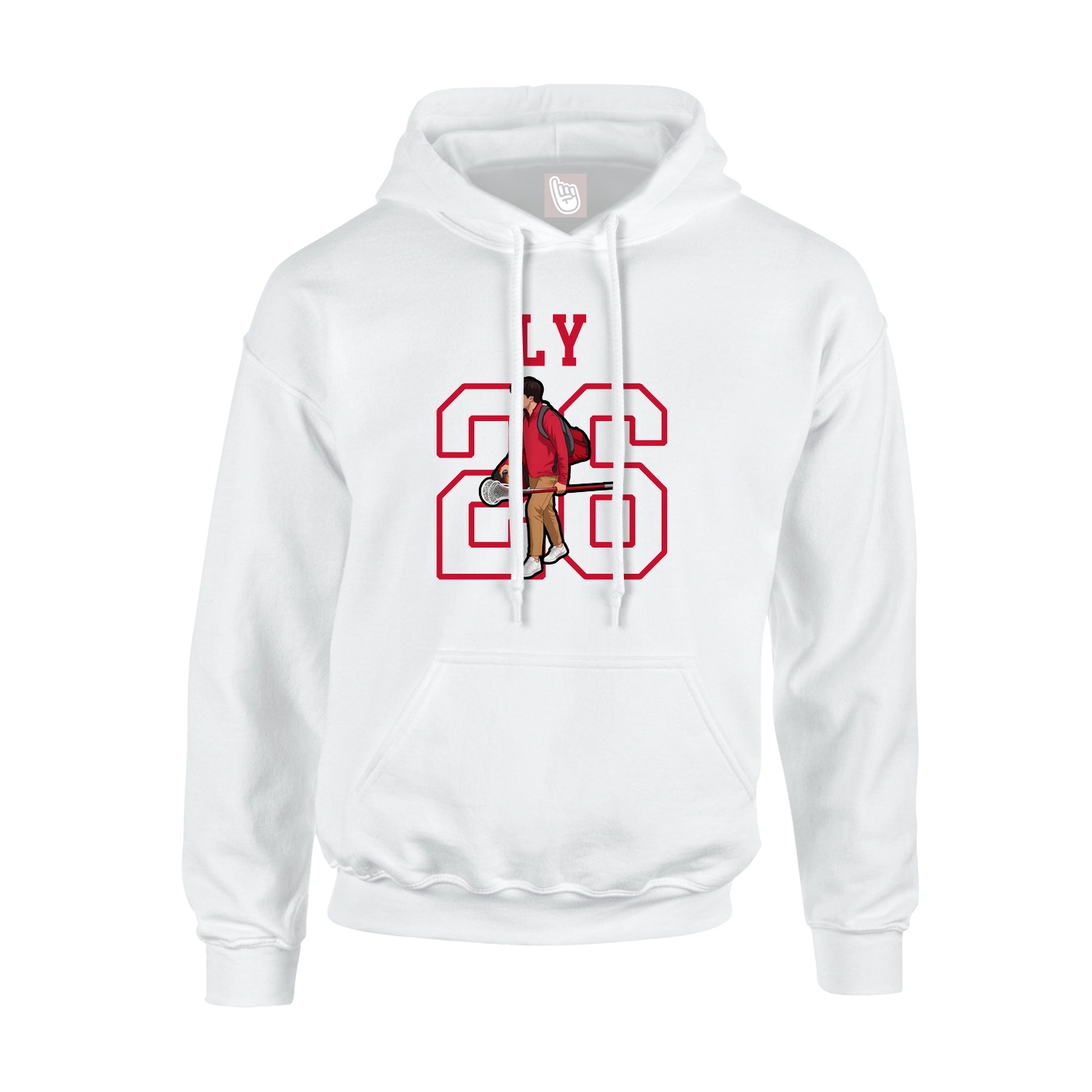 Youth Hoodie — Shirsey in White