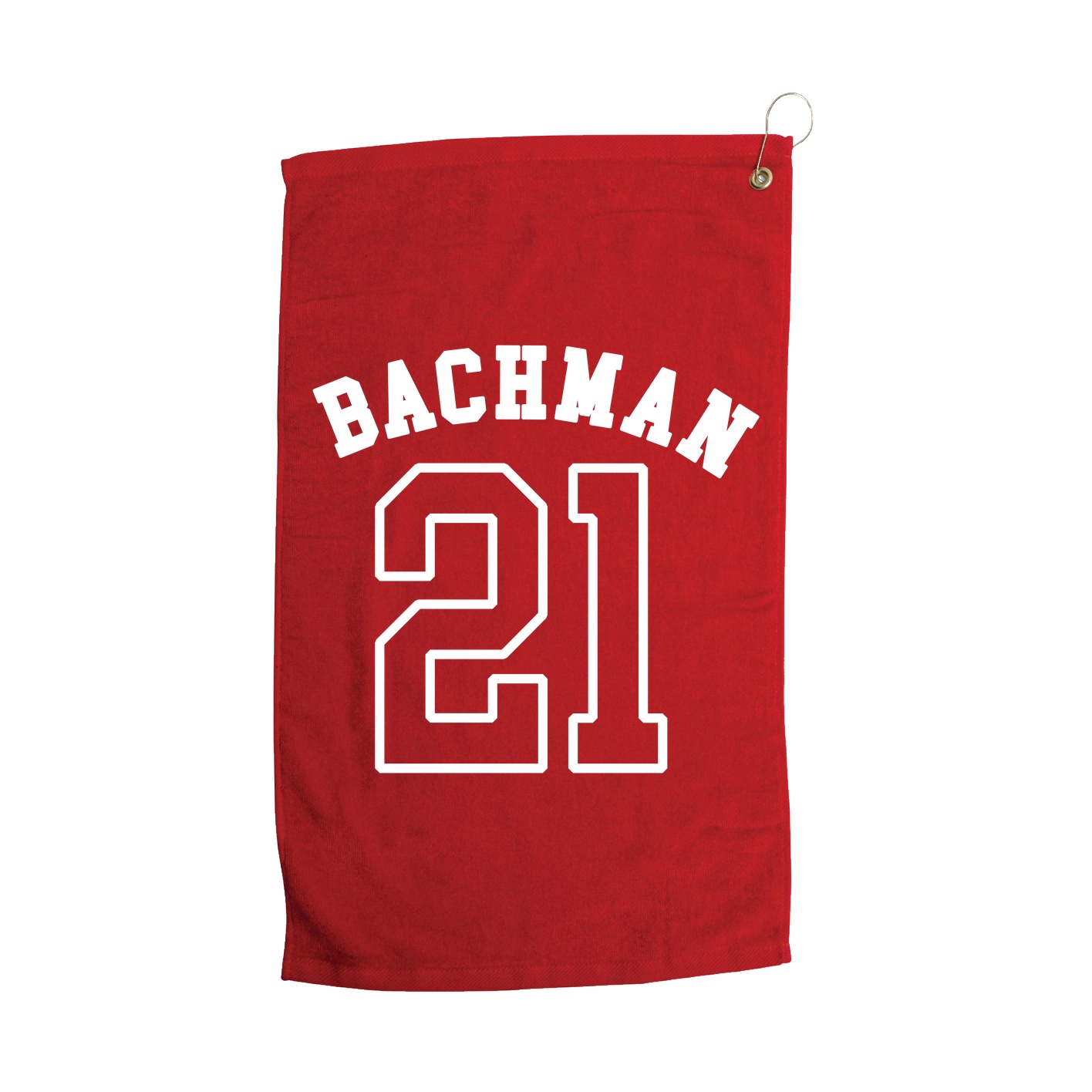 Golf Towel — Shirsey Arch in Red