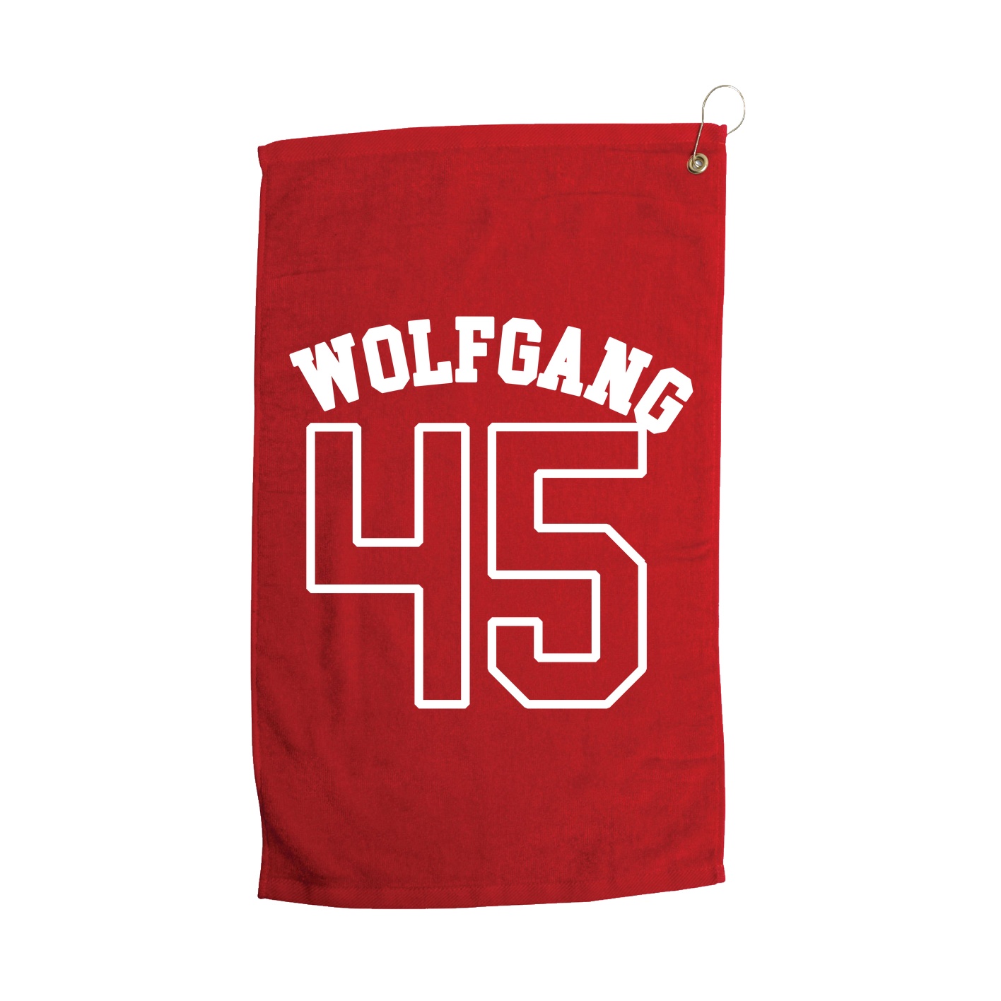 Golf Towel — Shirsey Arch in Red