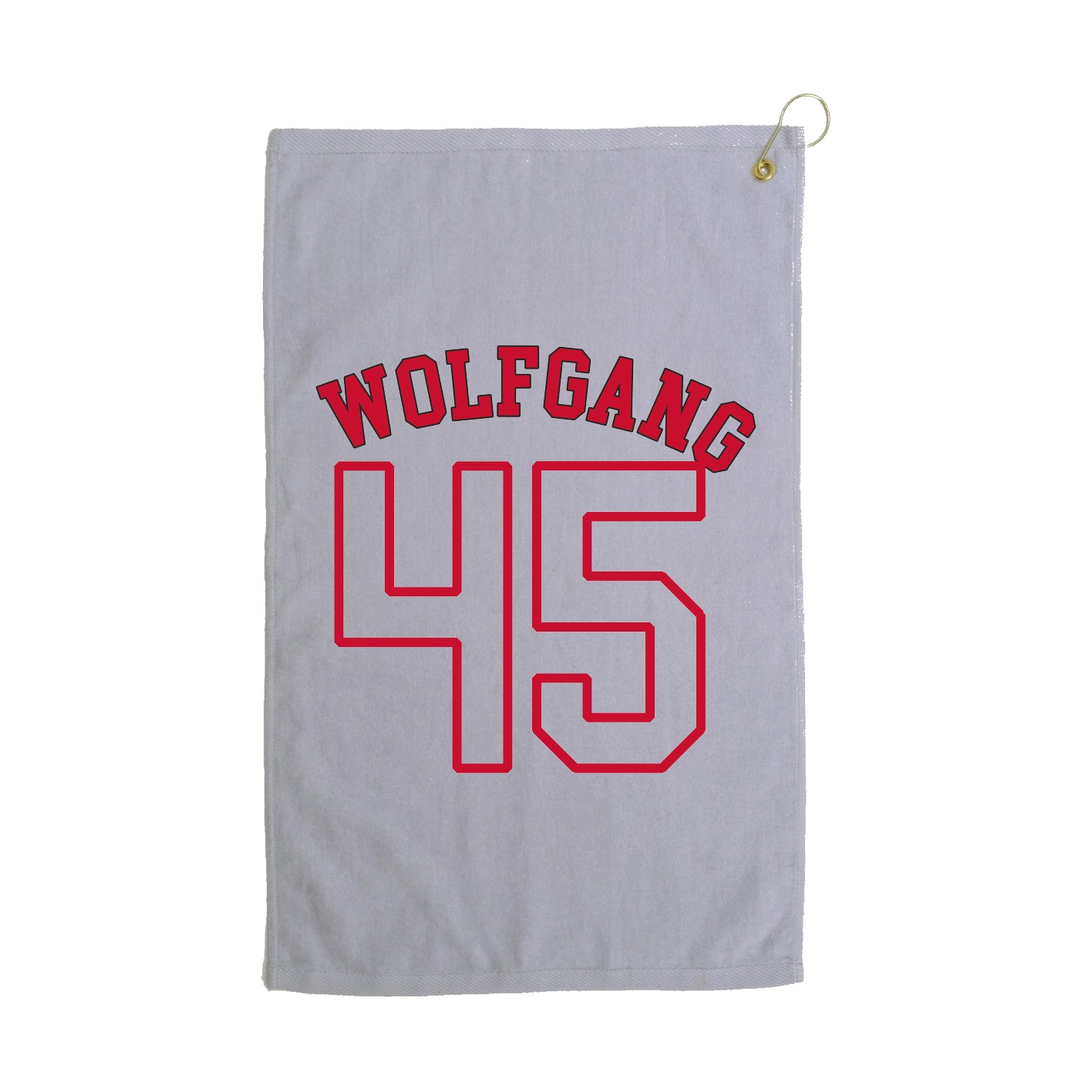 Golf Towel — Shirsey Arch in Grey