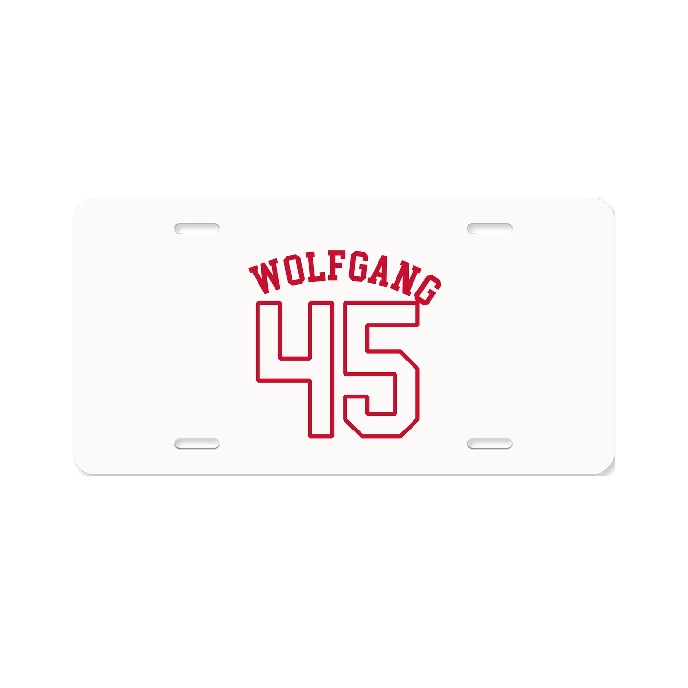 License Plate — Shirsey Arch in Classic