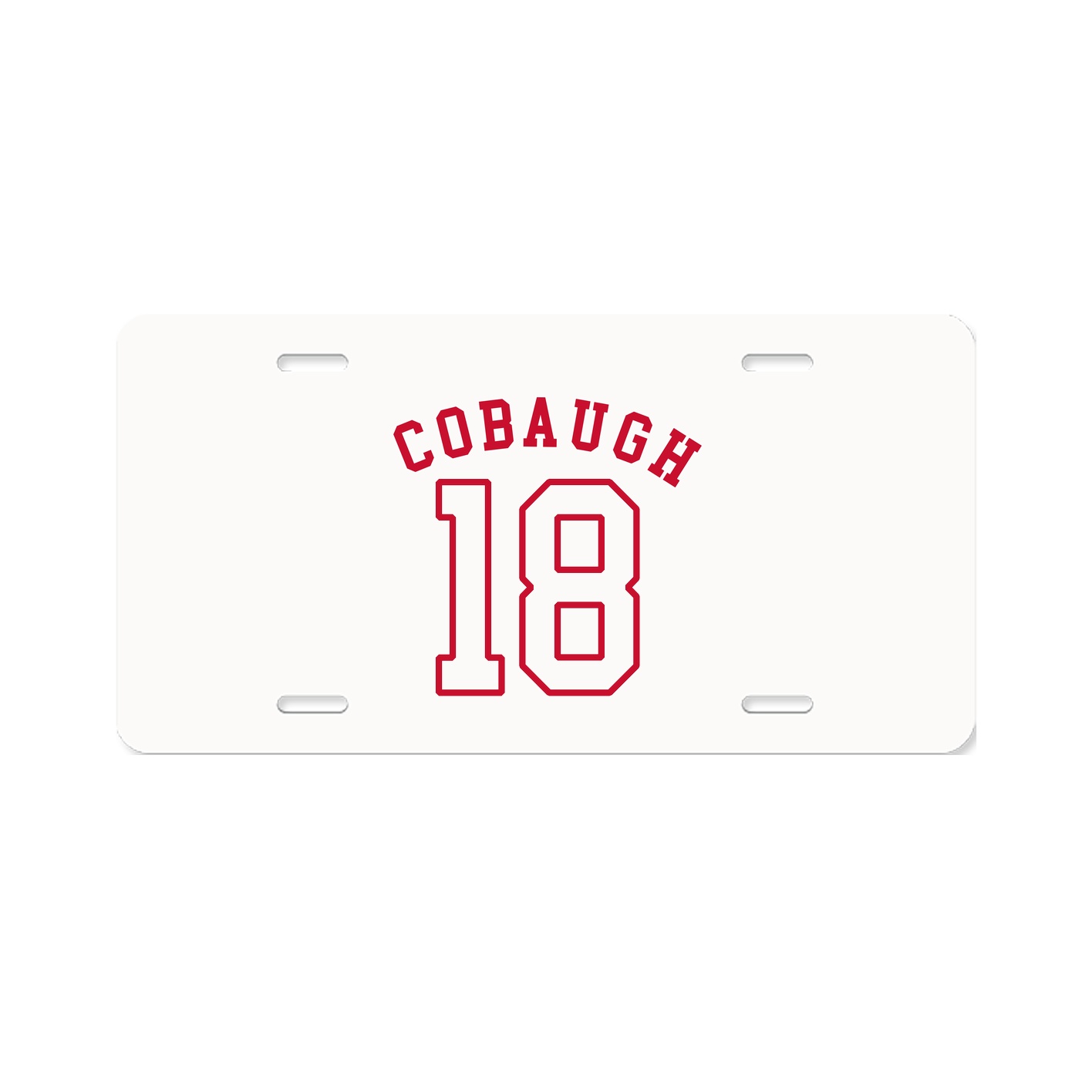 License Plate — Shirsey Arch in Classic