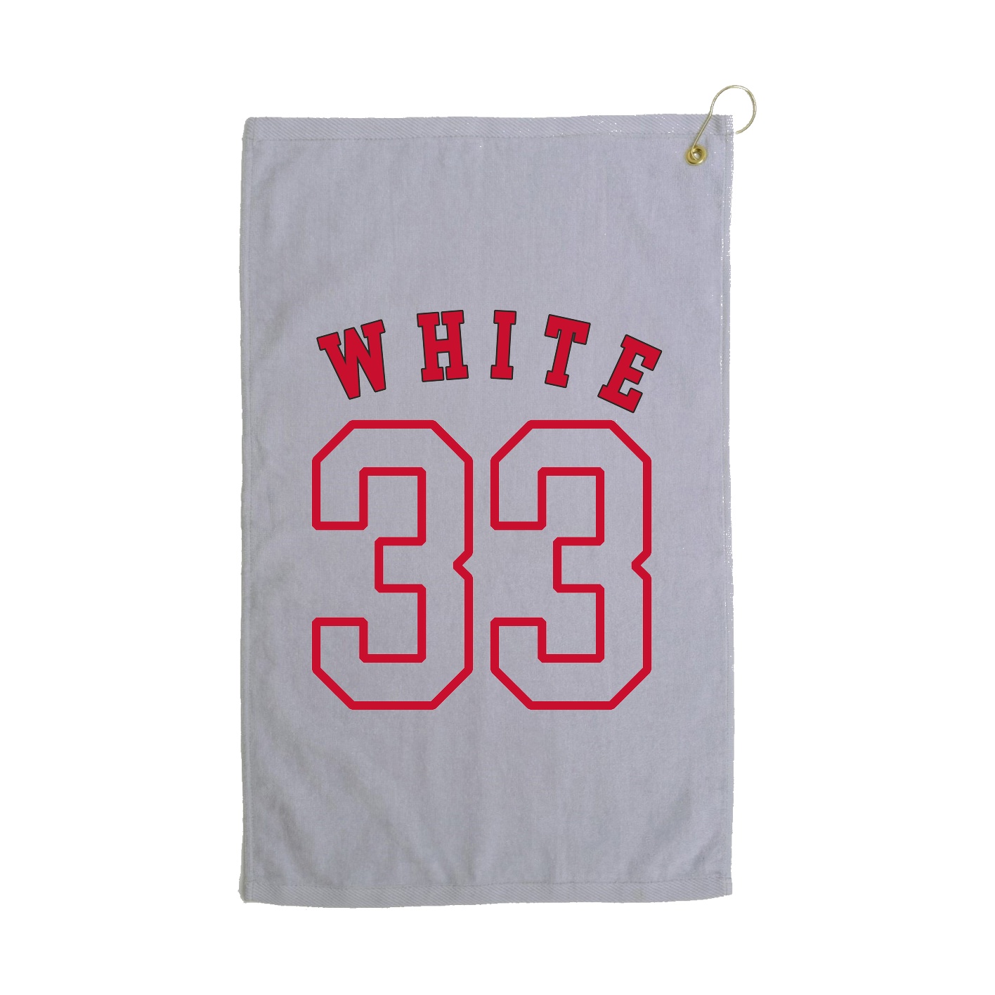 Golf Towel — Shirsey Arch in Grey