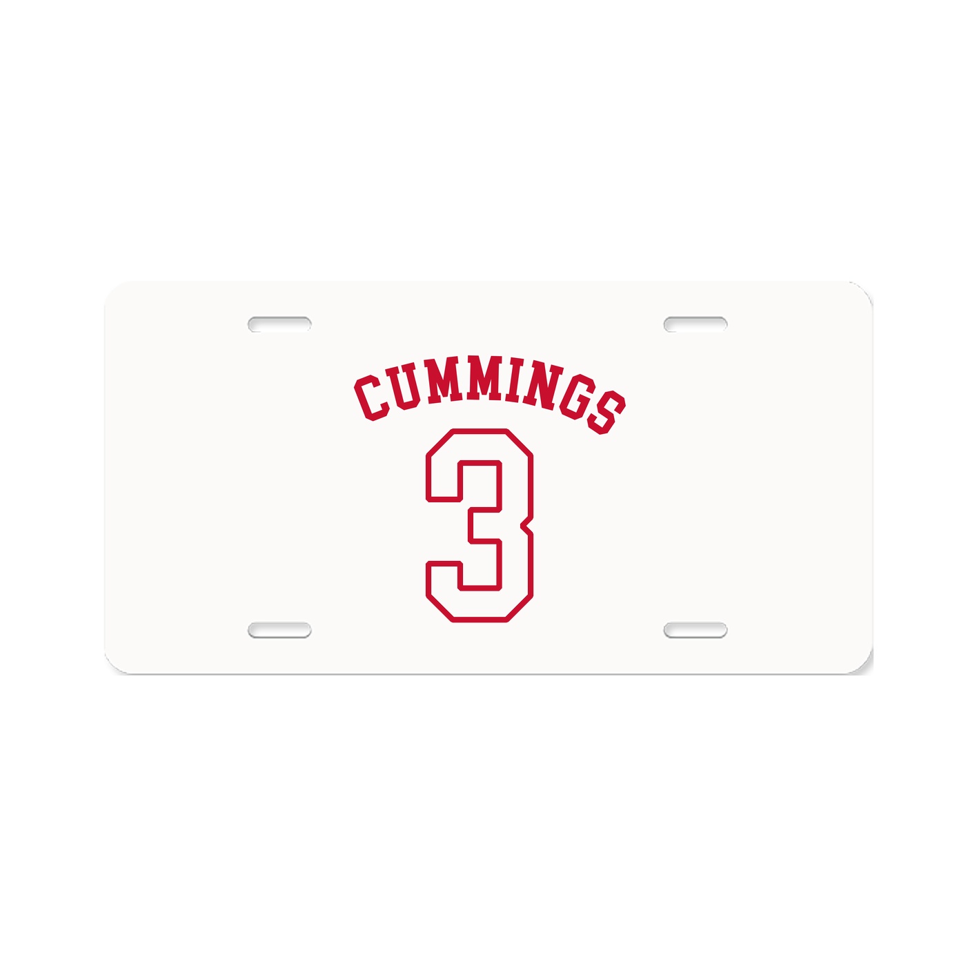 License Plate — Shirsey Arch in Classic