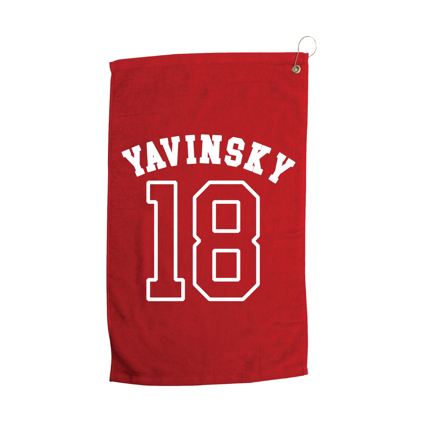Golf Towel — Shirsey Arch in Red
