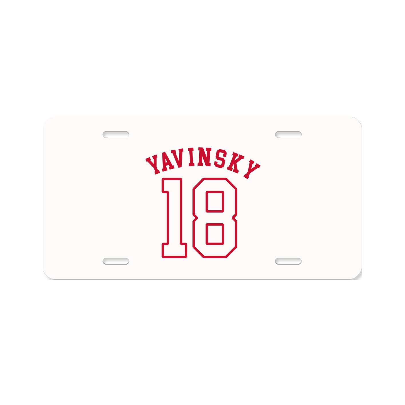 License Plate — Shirsey Arch in Classic