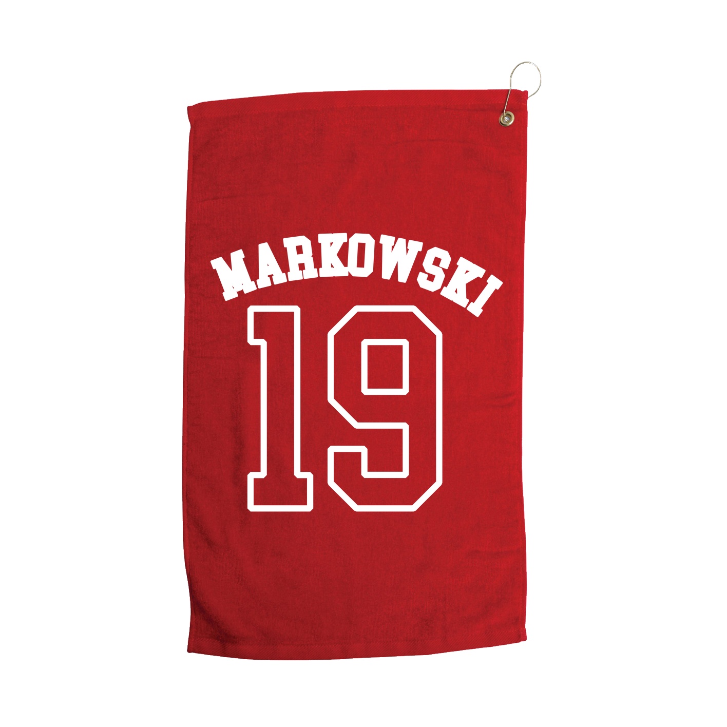 Golf Towel — Shirsey Arch in Red