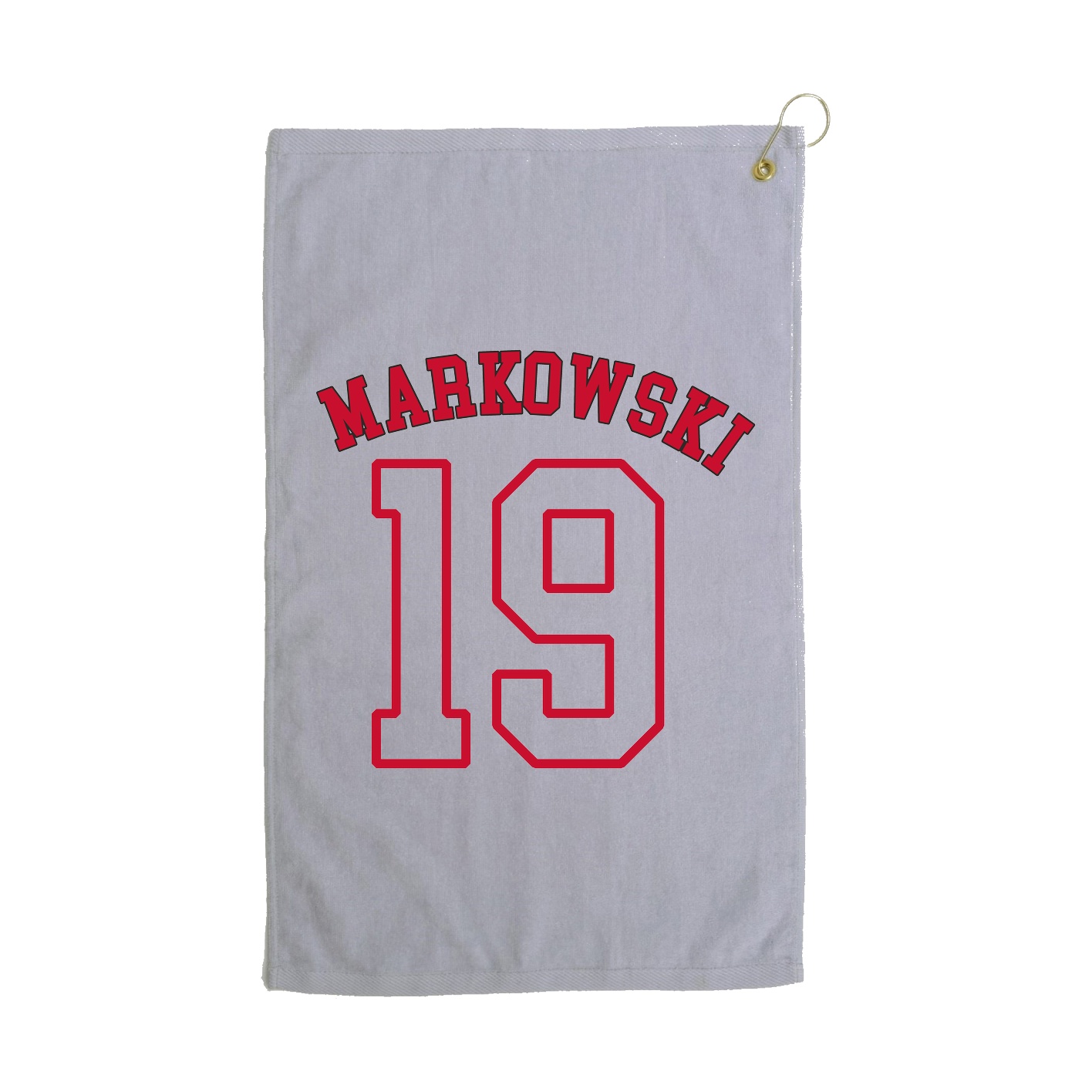 Golf Towel — Shirsey Arch in Grey