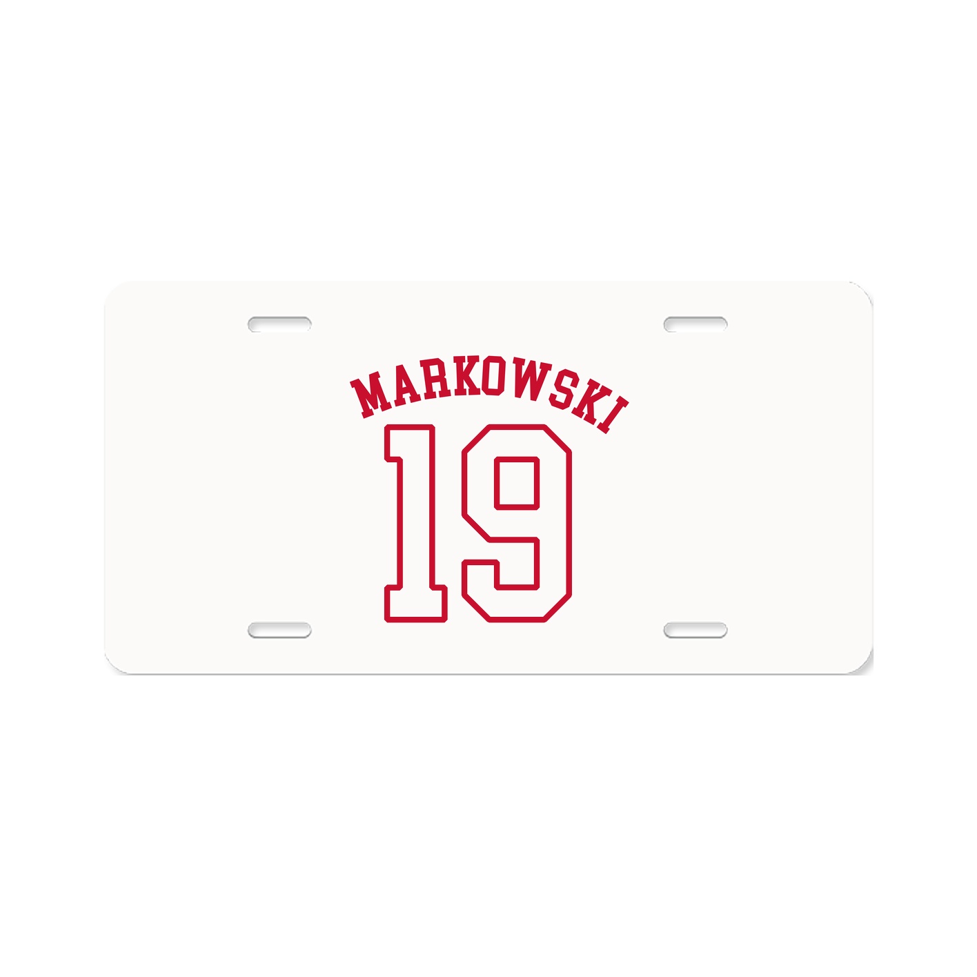 License Plate — Shirsey Arch in Classic