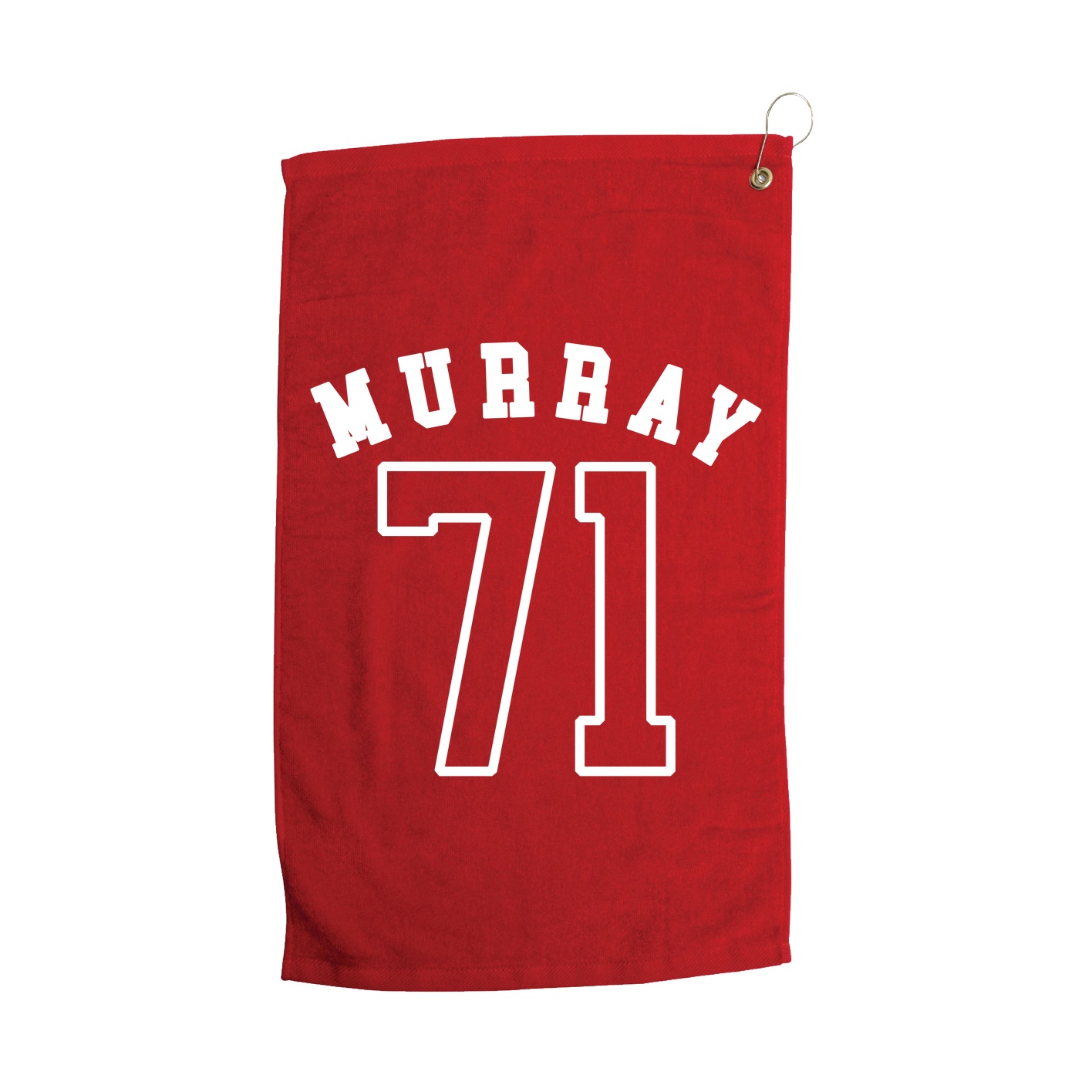 Golf Towel — Shirsey Arch in Red