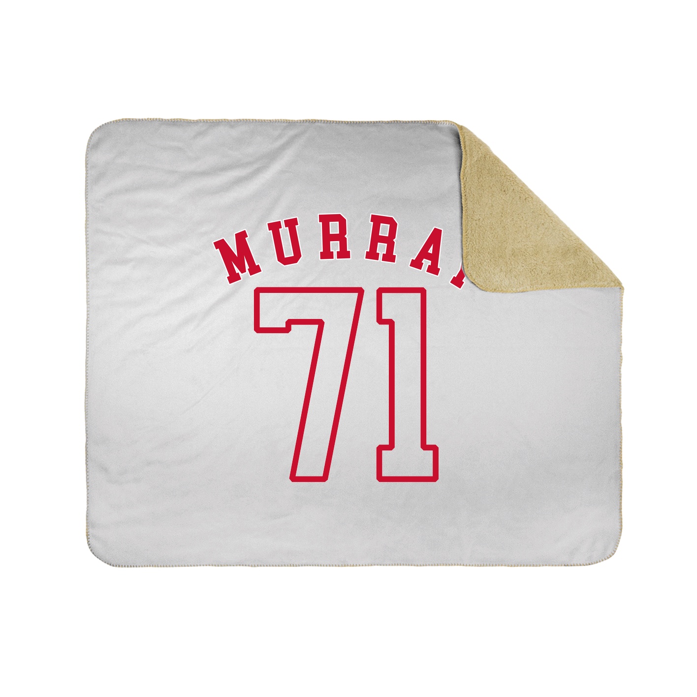 Throw Blanket — Shirsey Arch in White