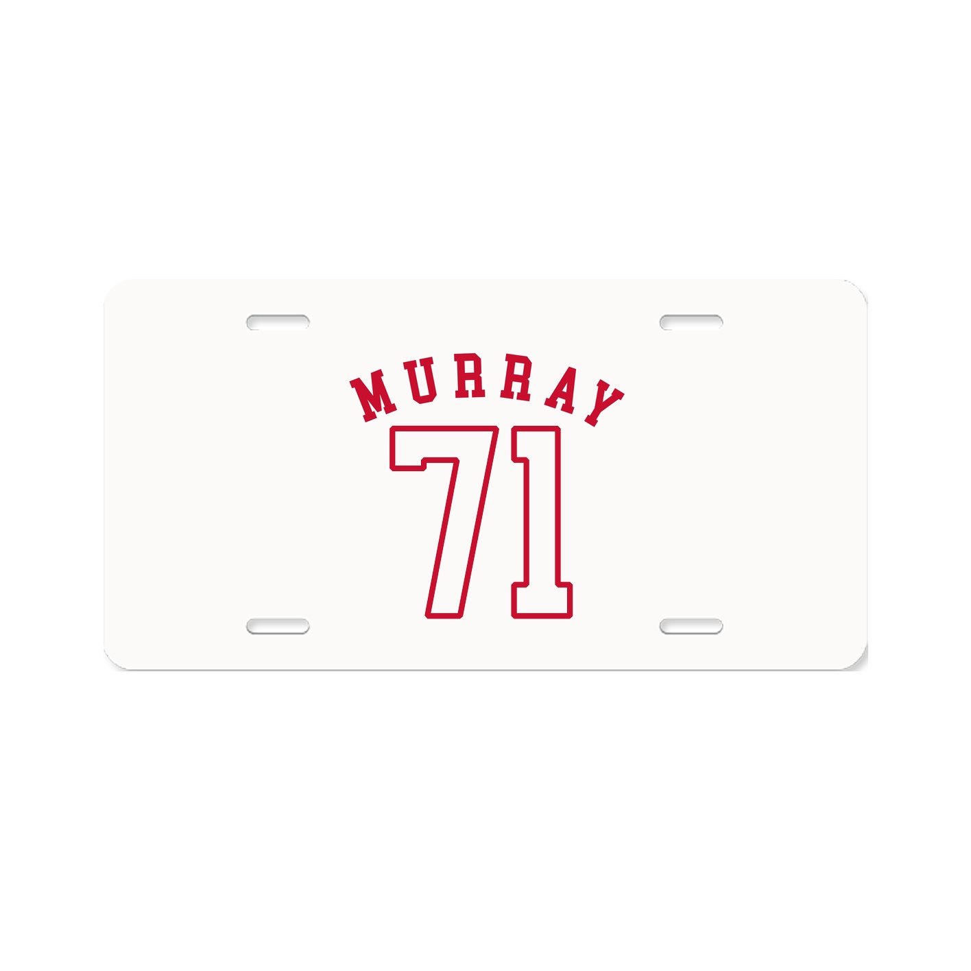 License Plate — Shirsey Arch in Classic