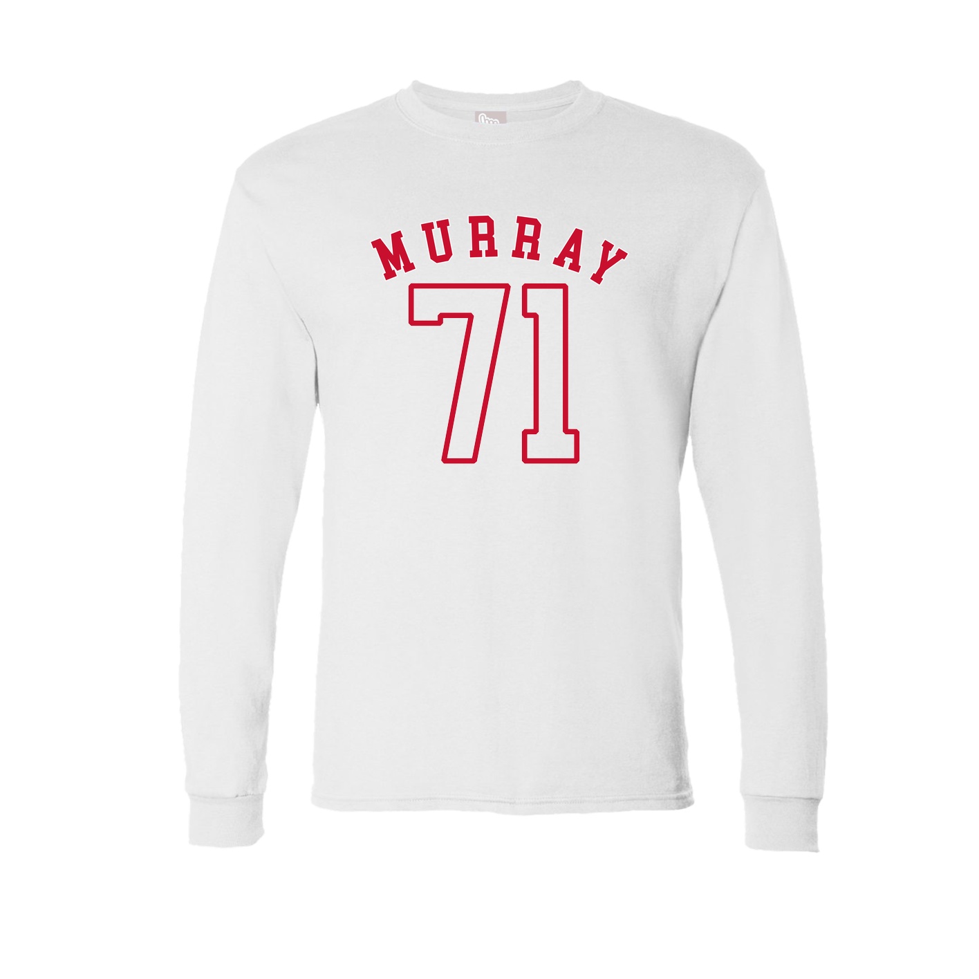 Long Sleeve Tee — Shirsey Arch in White