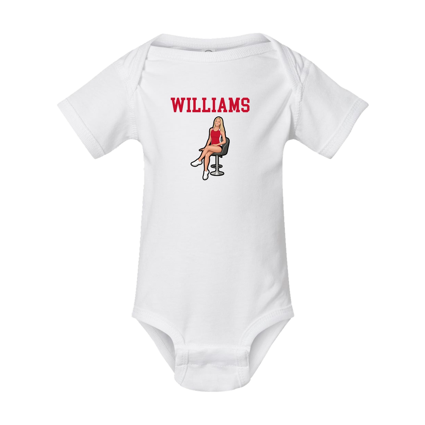 Baby Onesie — Shirsey in White