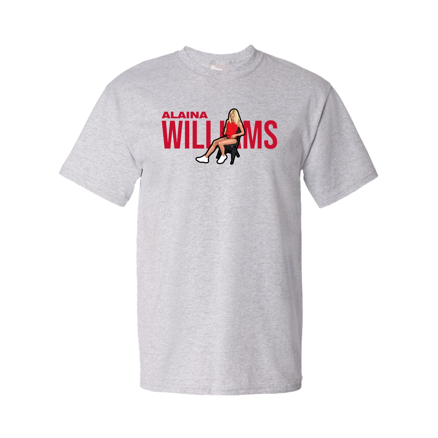 Tee — Player Name in Grey