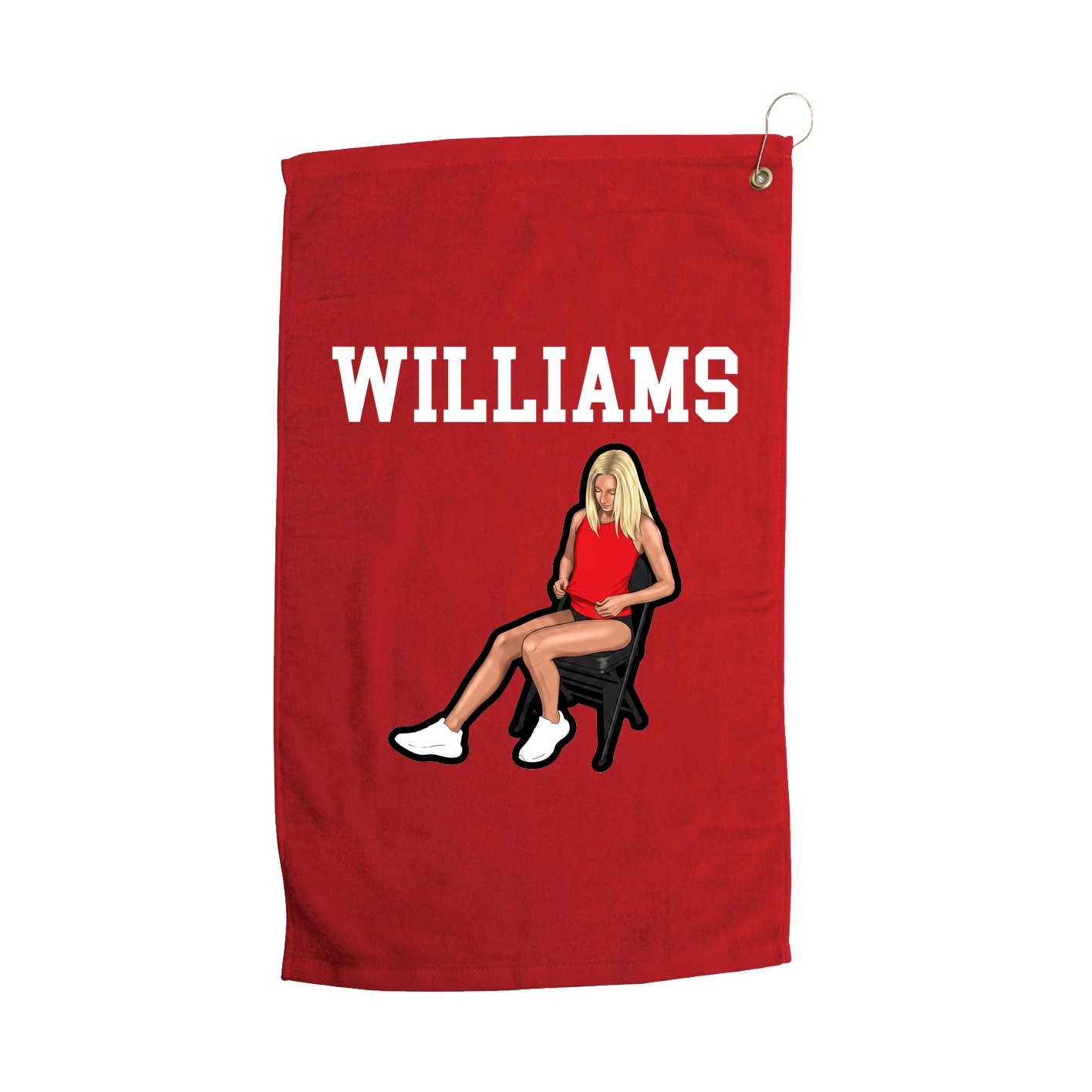 Golf Towel — Shirsey in Red