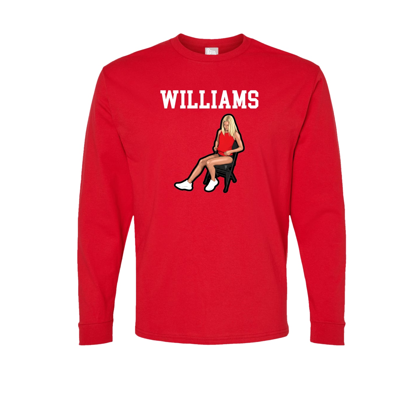 Long Sleeve Tee — Shirsey in Red