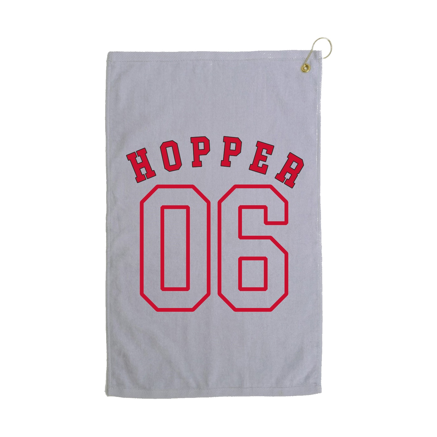 Golf Towel — Shirsey Arch in Grey