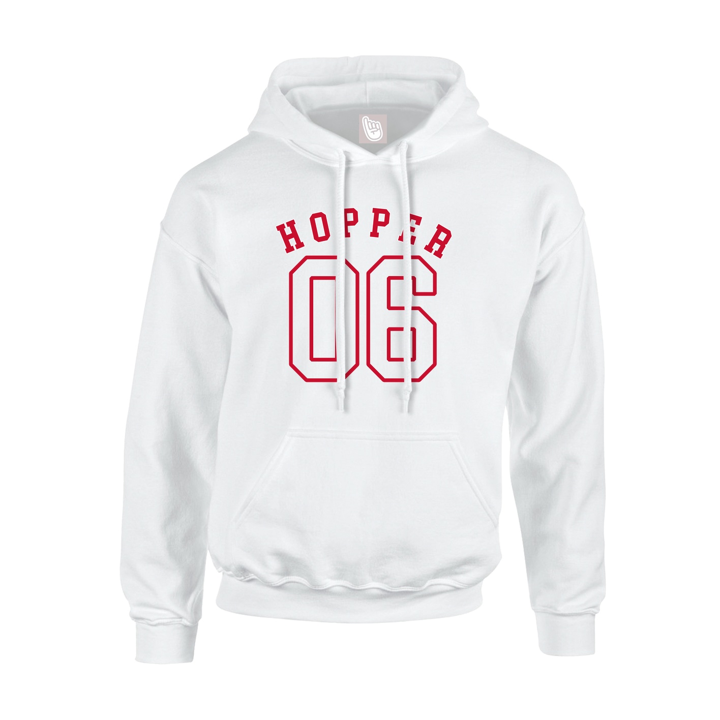 Hoodie — Shirsey Arch in White