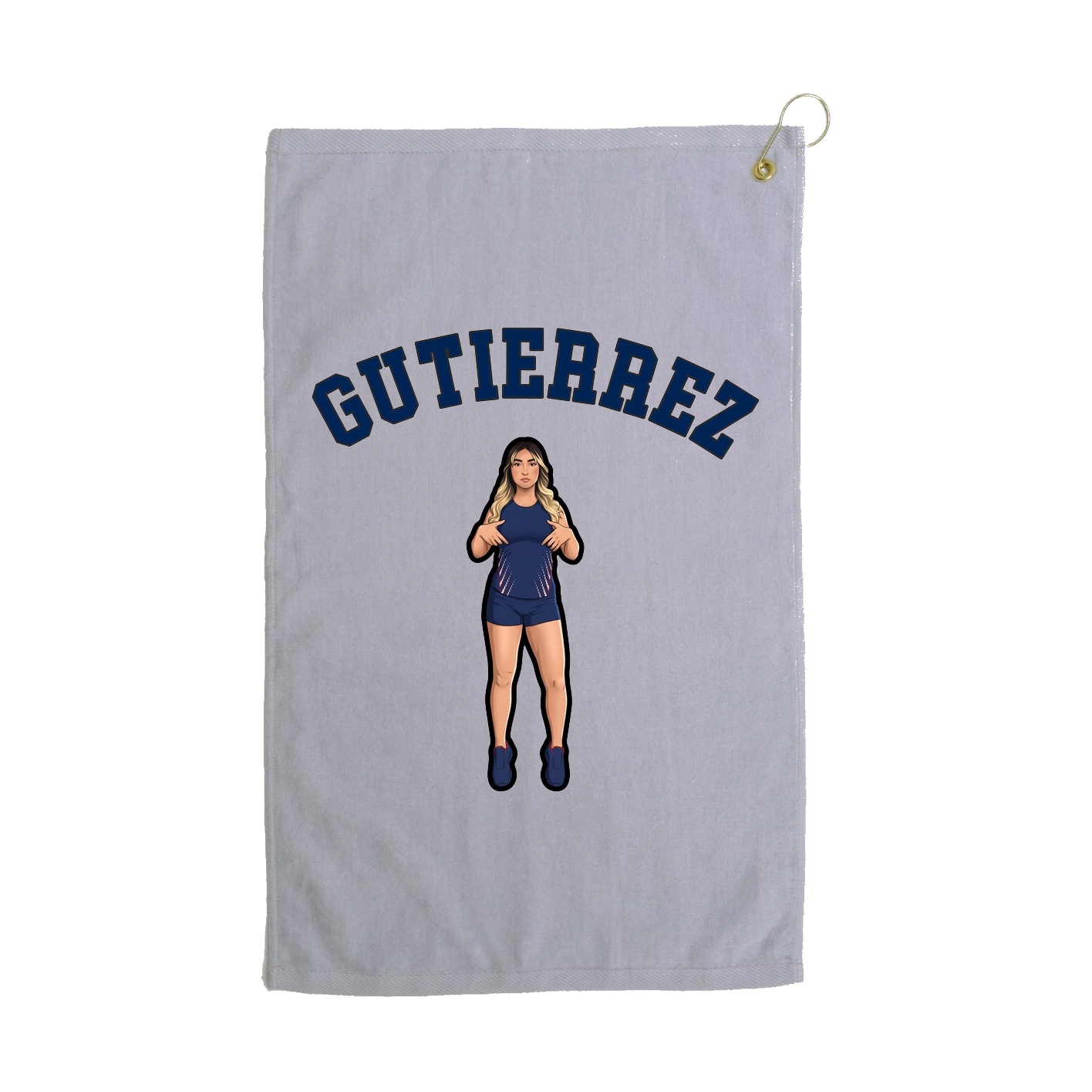 Golf Towel — Shirsey Arch in Grey
