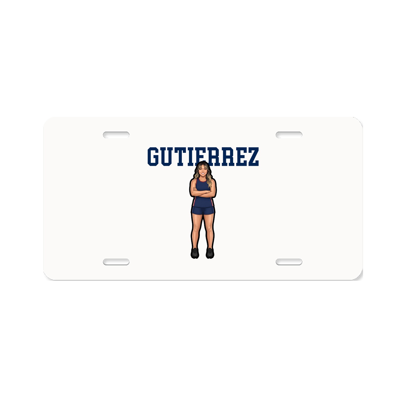 License Plate — Shirsey in Classic