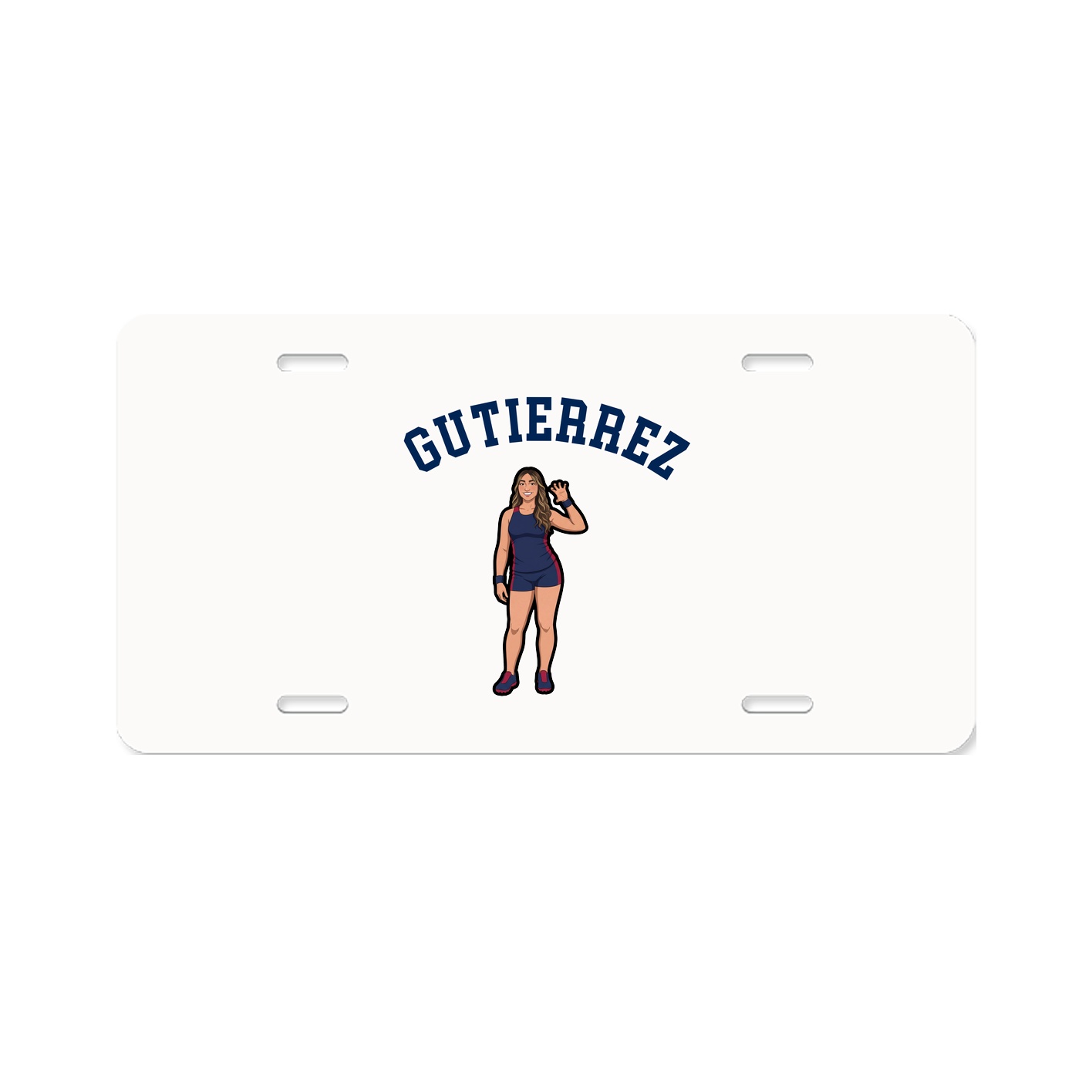 License Plate — Shirsey Arch in Classic